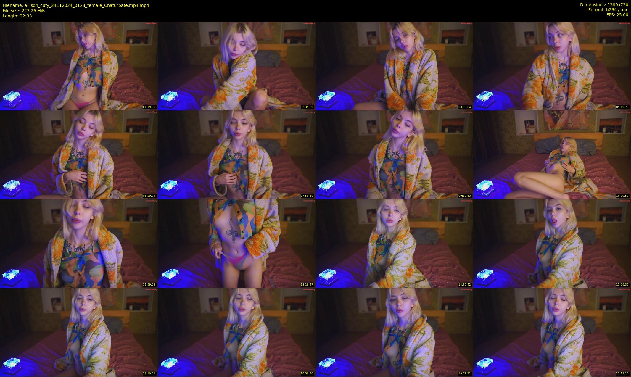 allison_cuty — 23 minute Chaturbate female cam show recording, 720p, Nov 24, 2024