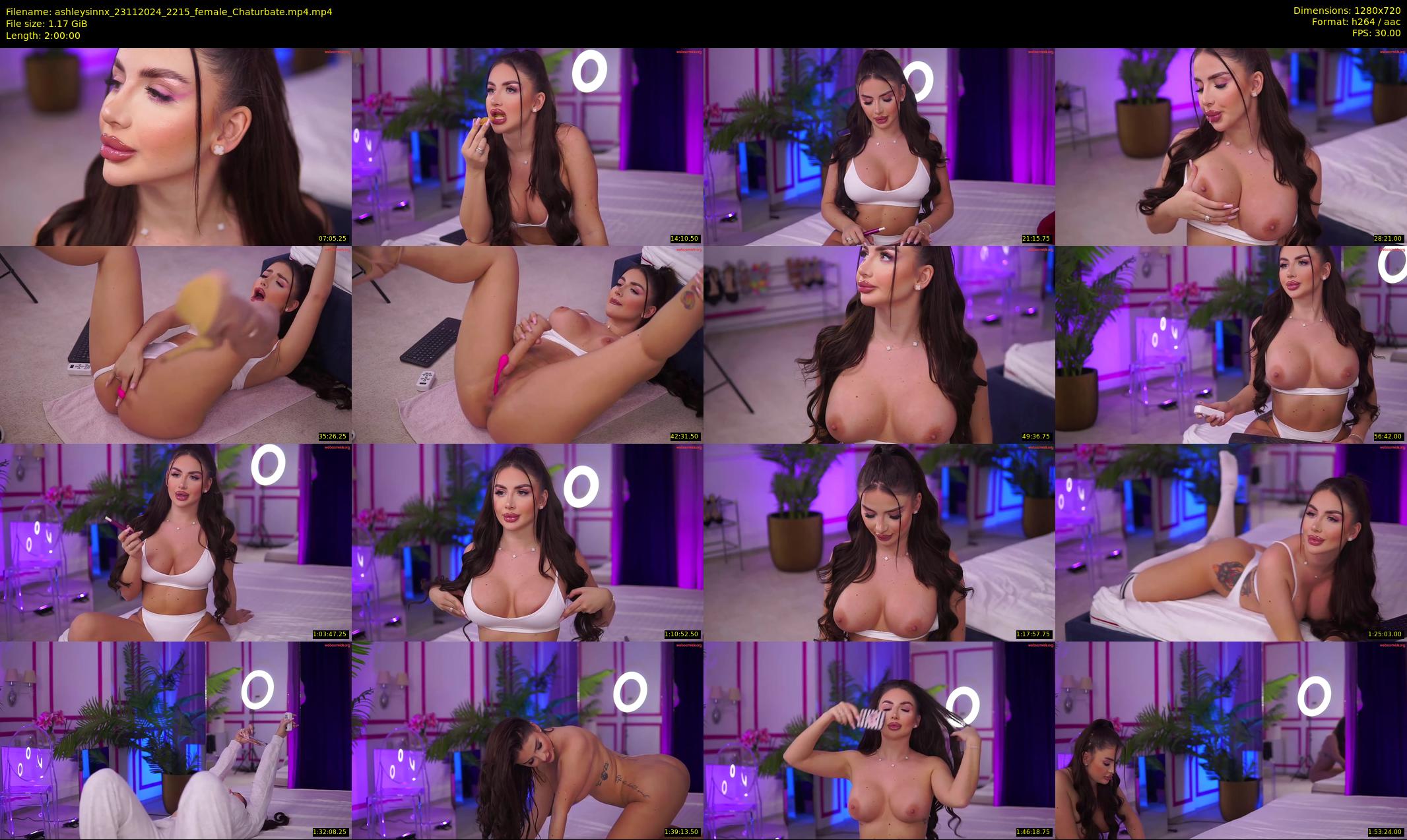 ashleysinnx — 120 minute Chaturbate female cam show recording, 720p, Nov 23, 2024