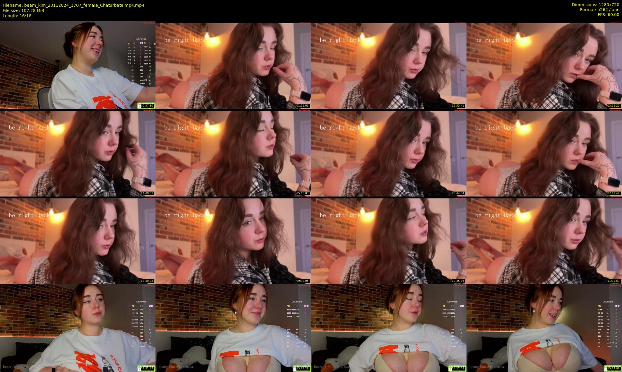 beam_kim — 17 minute Chaturbate female cam show recording, 720p, Nov 23, 2024