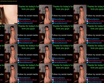 beckymartens — 14 minute Chaturbate female cam show recording, 720p, Nov 23, 2024