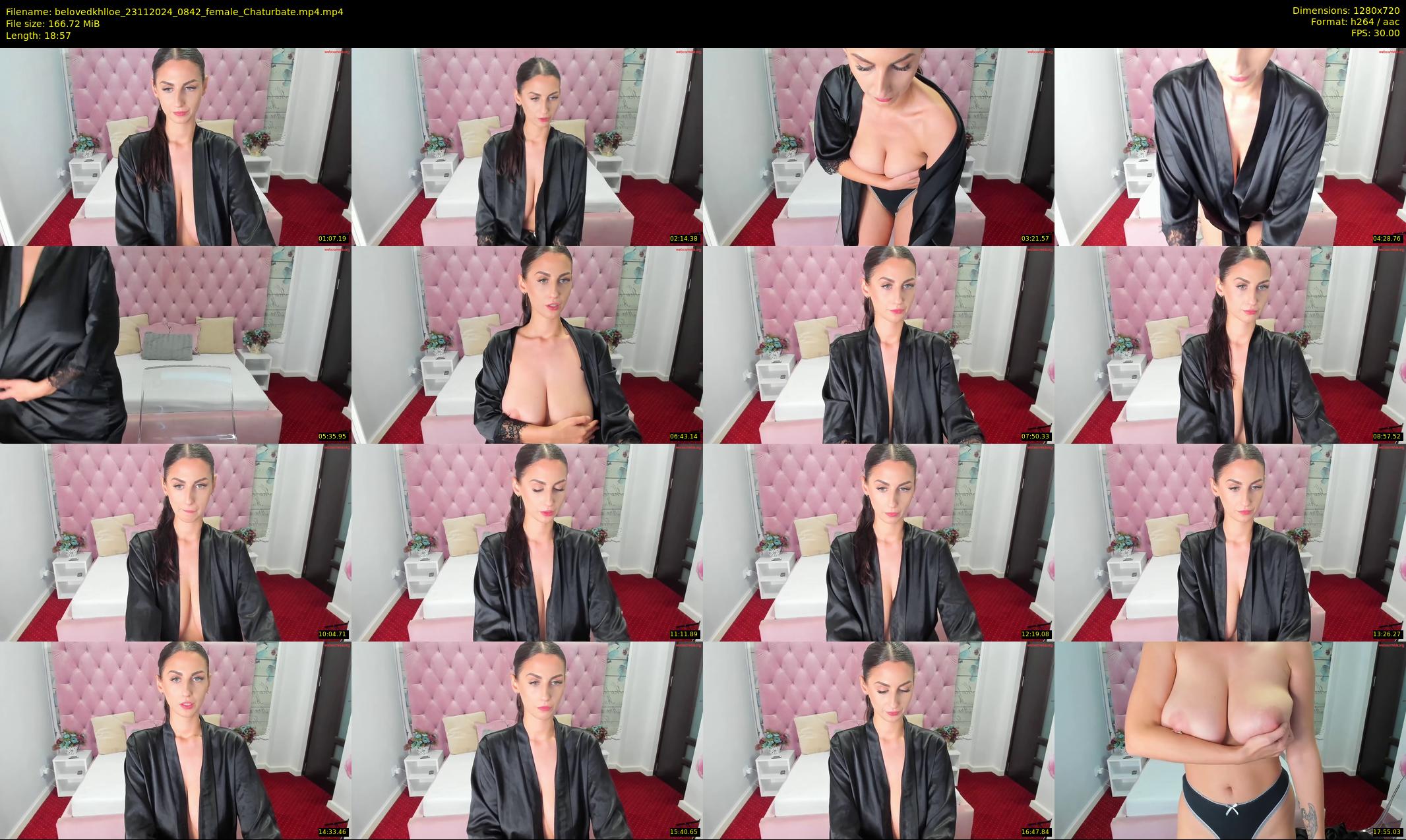 belovedkhlloe — 19 minute Chaturbate female cam show recording, 720p, Nov 23, 2024