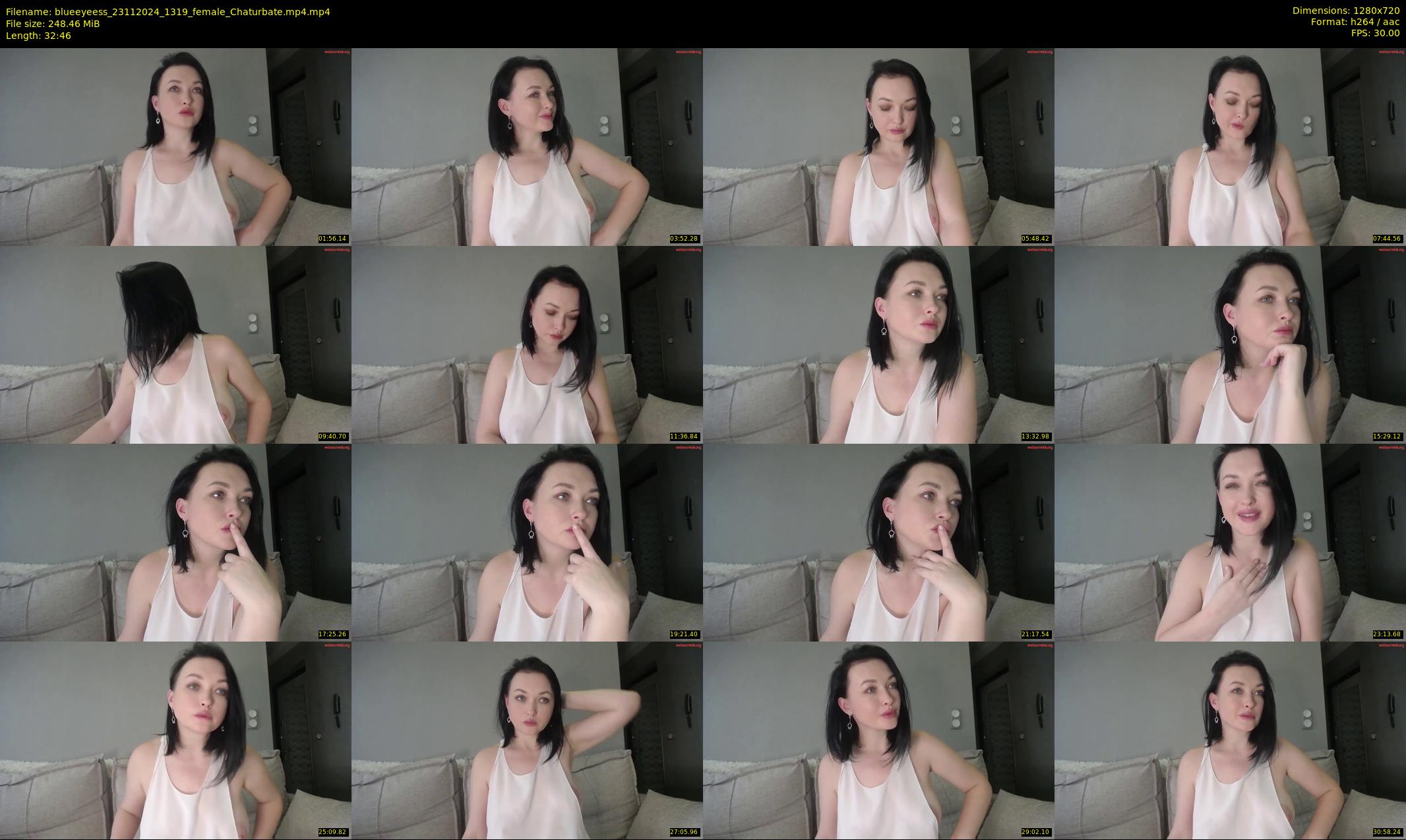 blueeyeess — 33 minute Chaturbate female cam show recording, 720p, Nov 23, 2024
