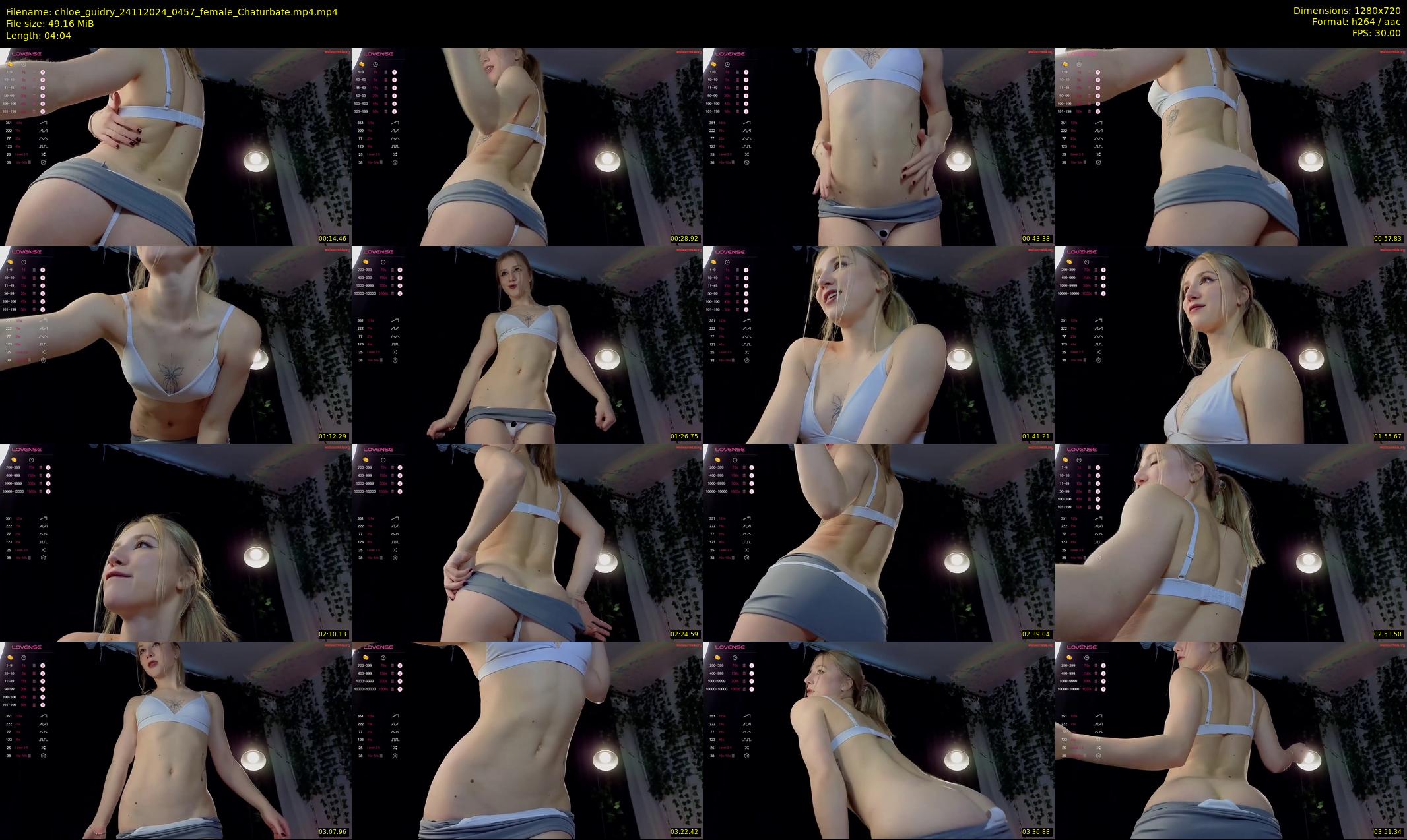 chloe_guidry — 5 minute Chaturbate female cam show recording, 720p, Nov 24, 2024