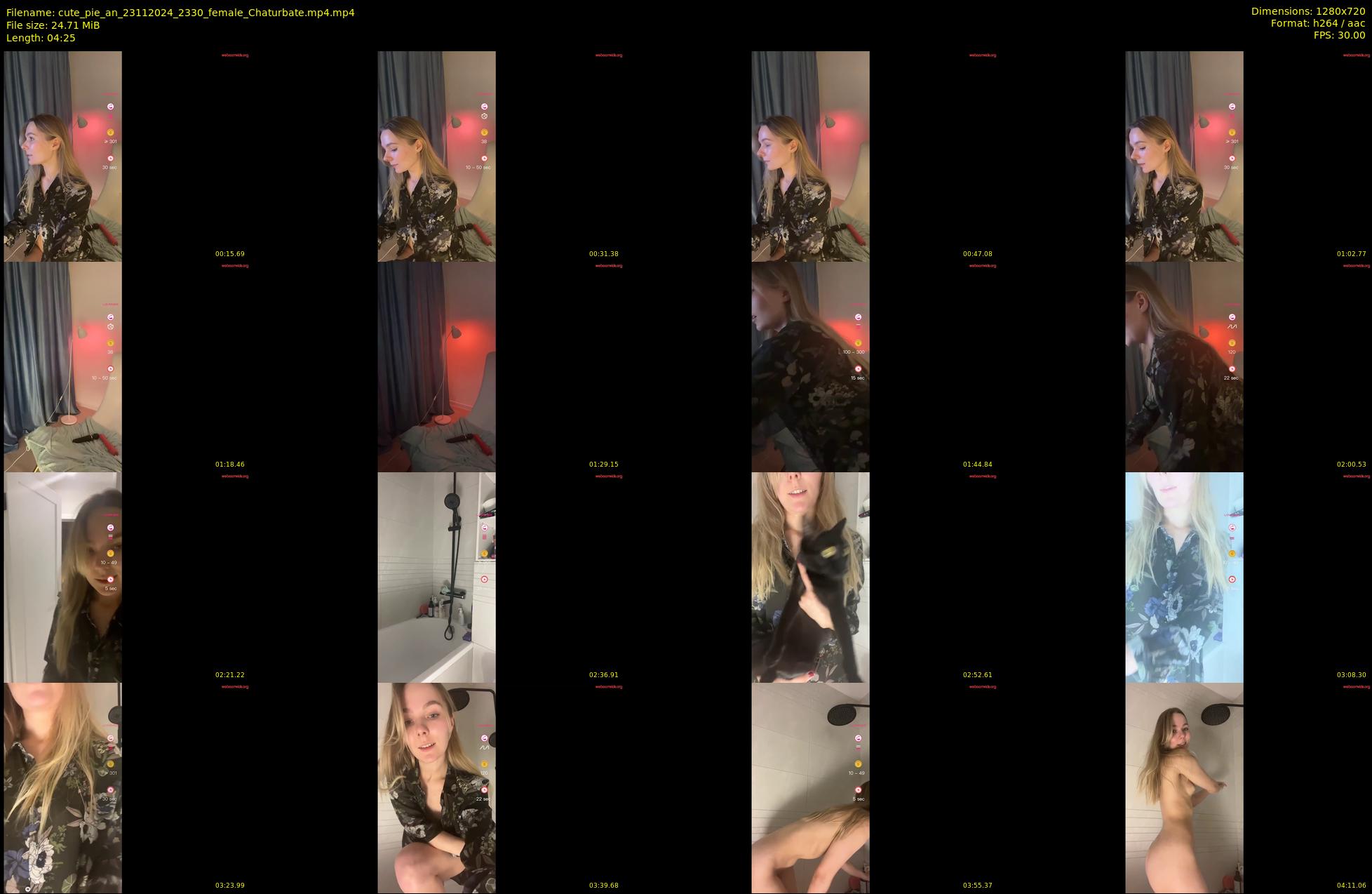 cute_pie_an — 5 minute Chaturbate female cam show recording, 720p, Nov 23, 2024