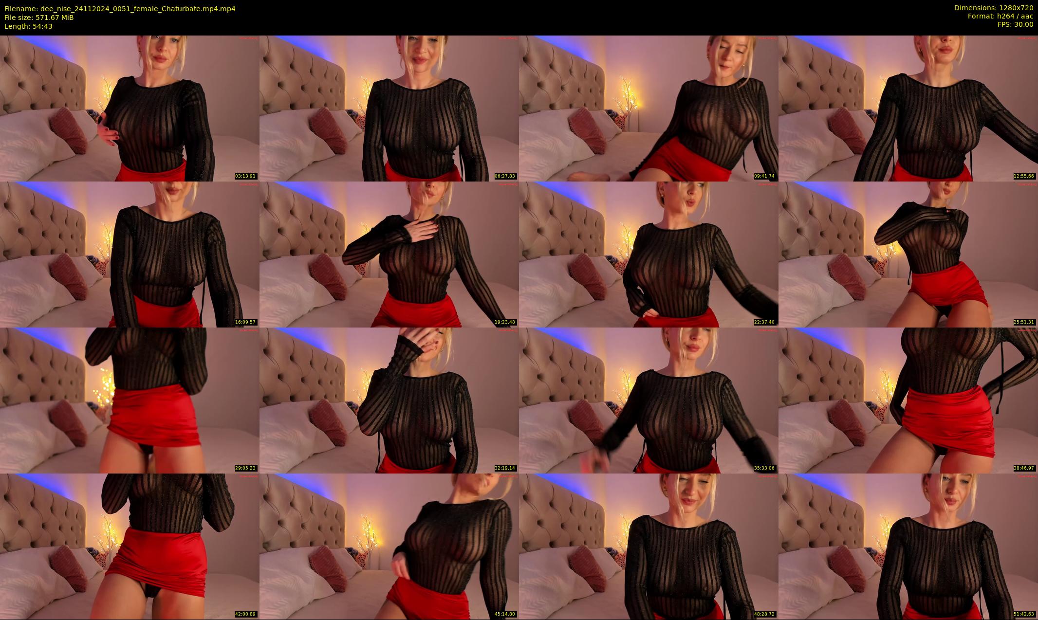 dee_nise — 55 minute Chaturbate female cam show recording, 720p, Nov 24, 2024