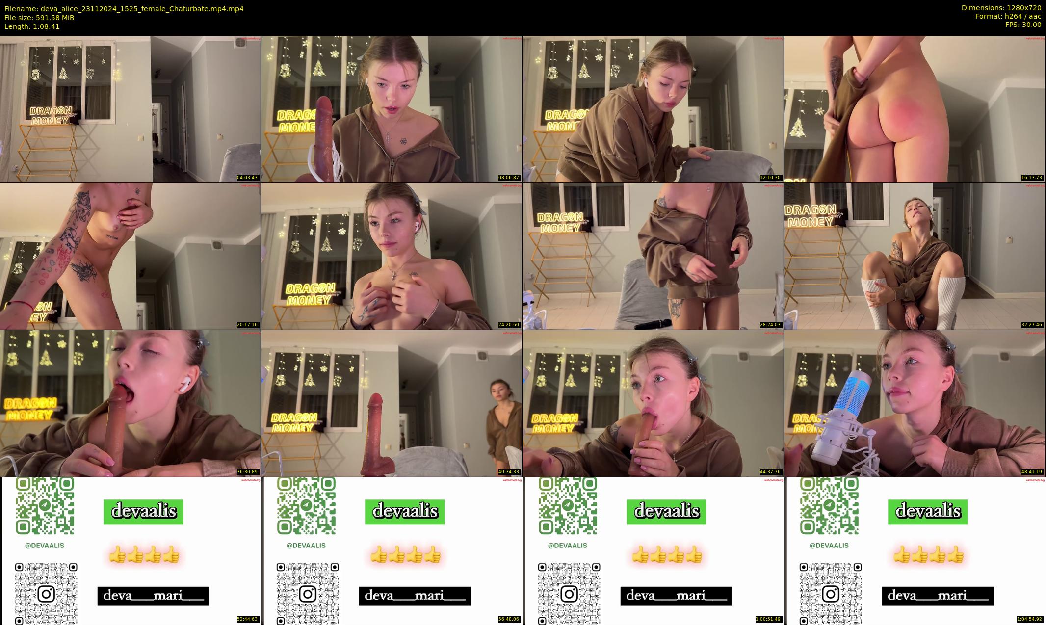 deva_alice — 69 minute Chaturbate female cam show recording, 720p, Nov 23, 2024