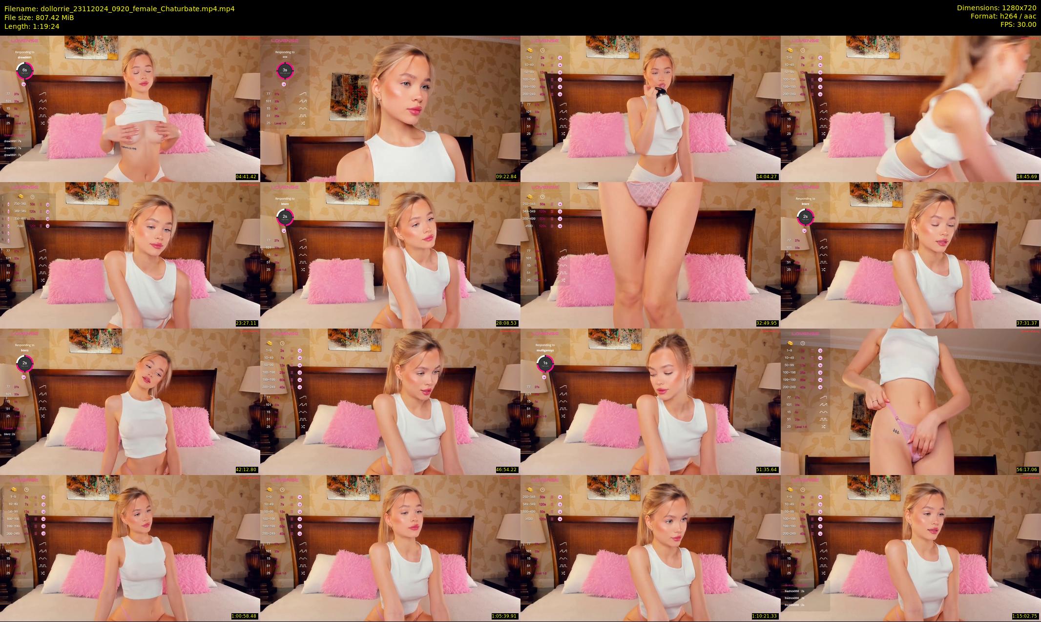 dollorrie — 80 minute Chaturbate couple cam show recording, 720p, Nov 23, 2024