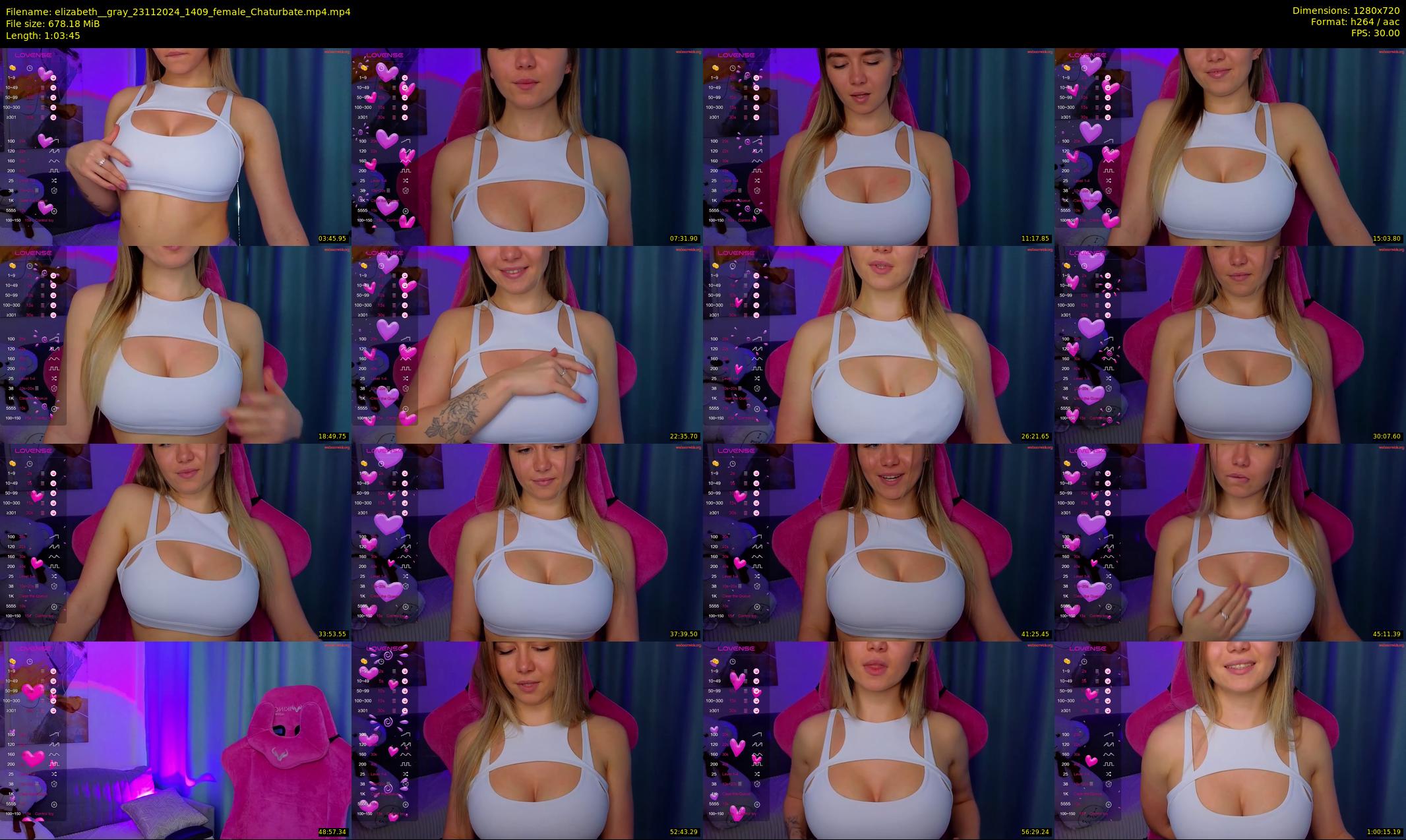 elizabeth__gray — 64 minute Chaturbate female cam show recording, 720p, Nov 23, 2024