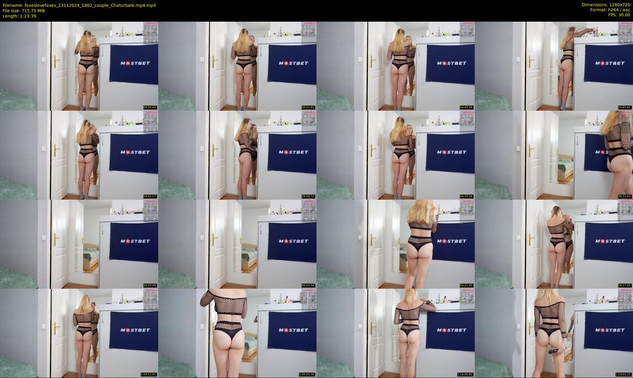 foxeslovefoxes — 84 minute Chaturbate couple cam show recording, 720p, Nov 23, 2024