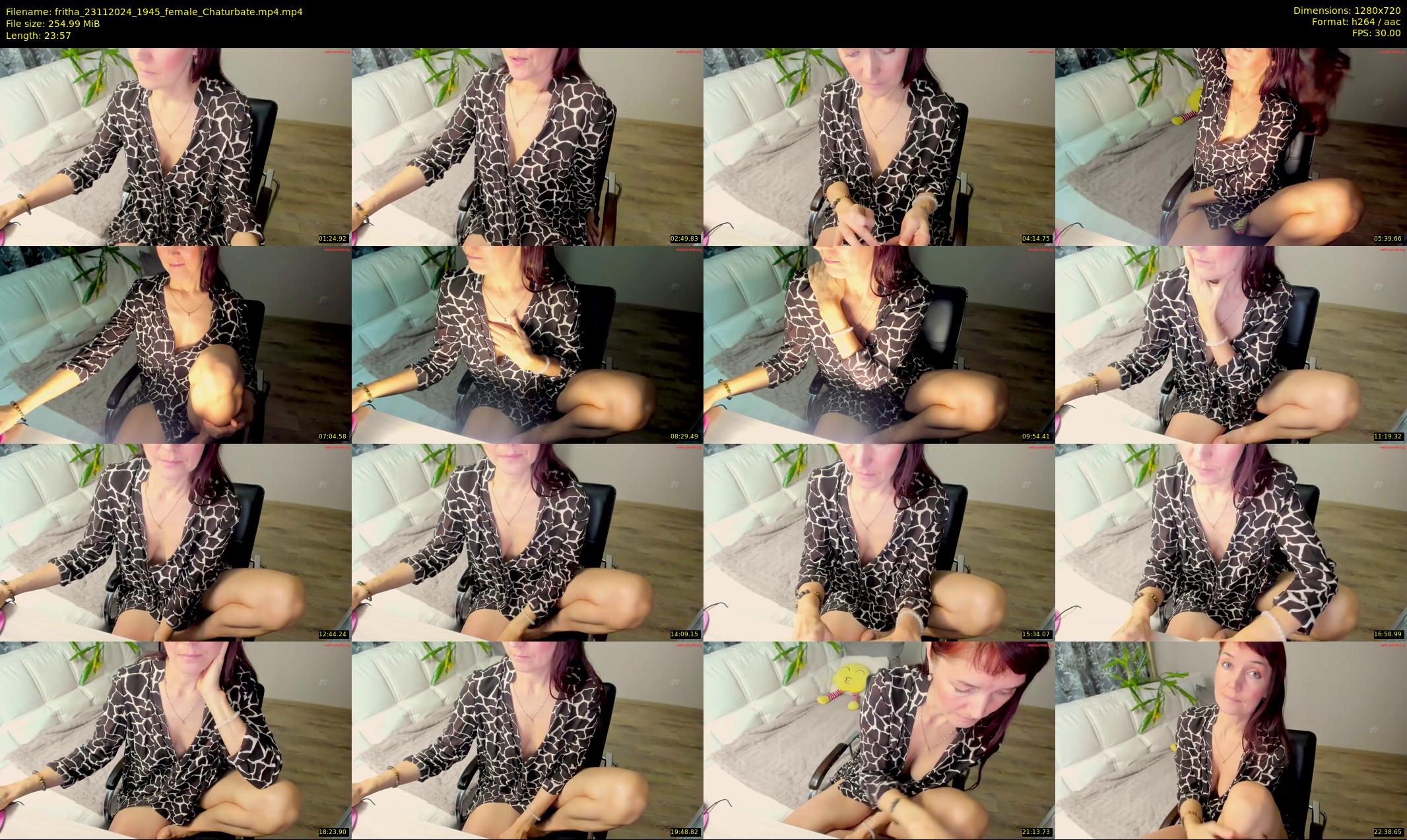 fritha — 24 minute Chaturbate female cam show recording, 720p, Nov 23, 2024