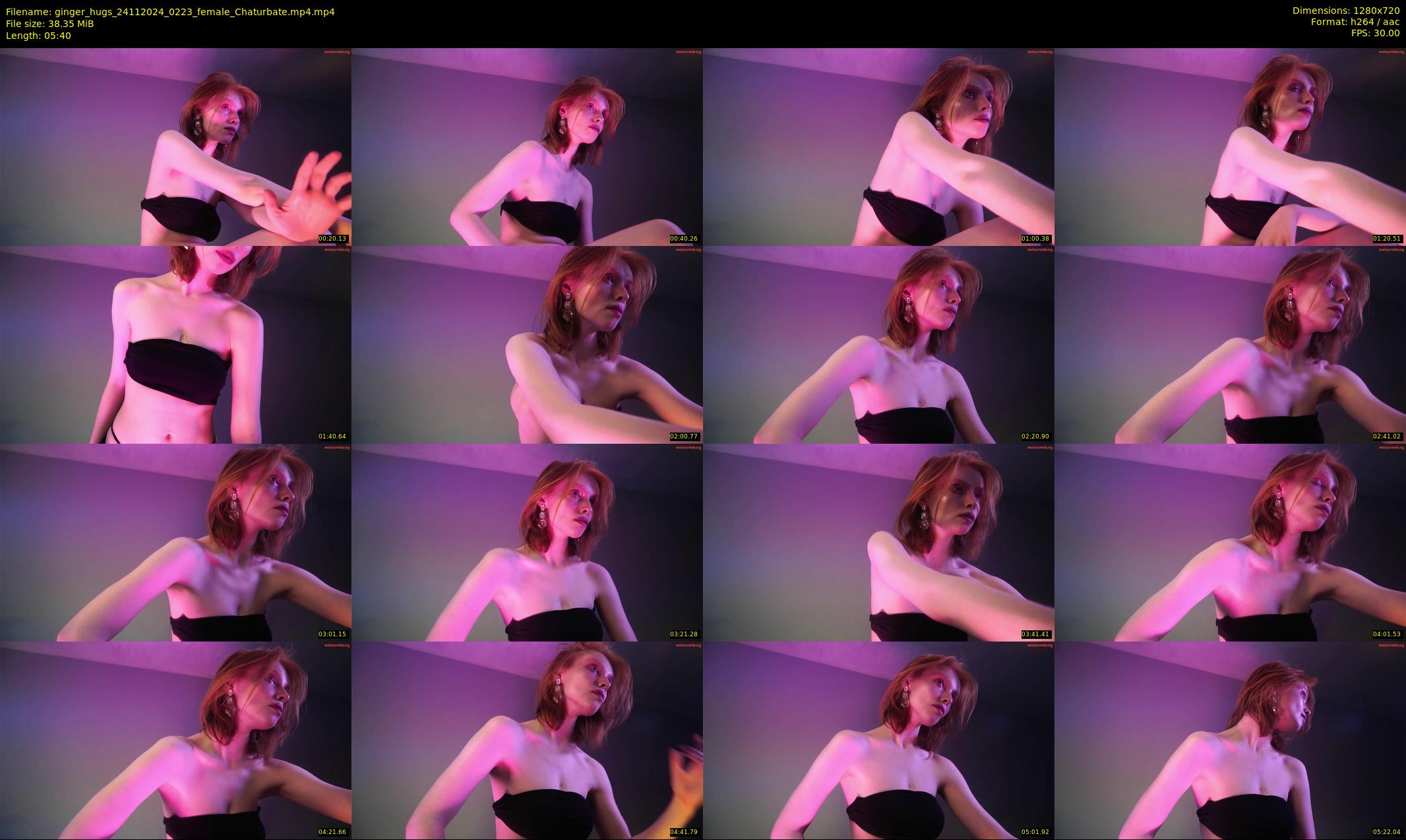 ginger_hugs — 6 minute Chaturbate female cam show recording, 720p, Nov 24, 2024