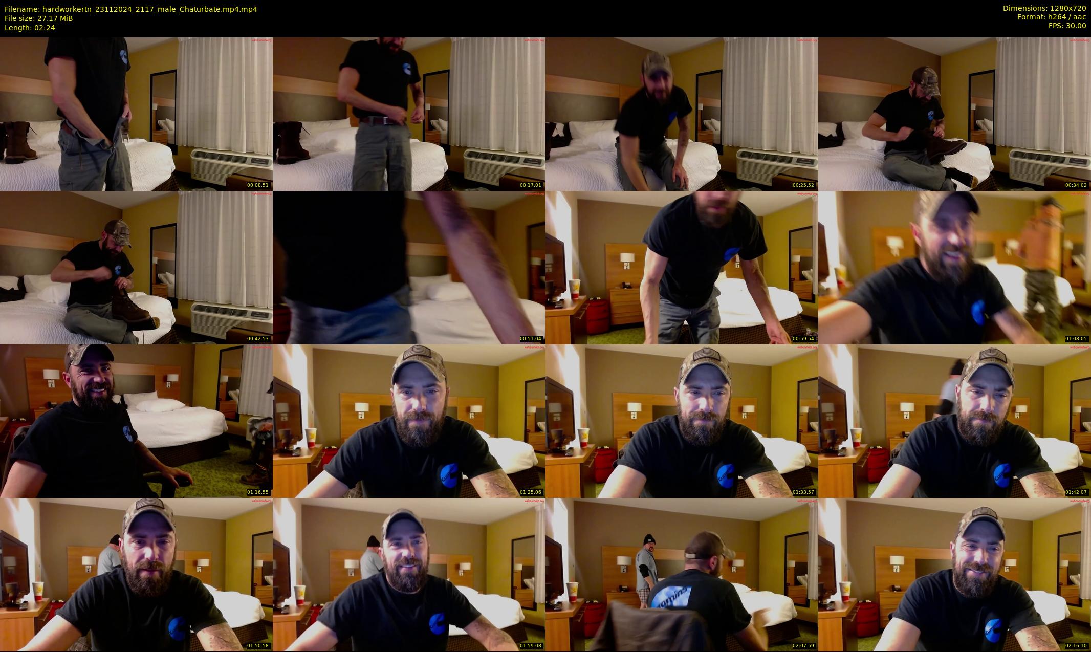 hardworkertn — 3 minute Chaturbate male cam show recording, 720p, Nov 23, 2024