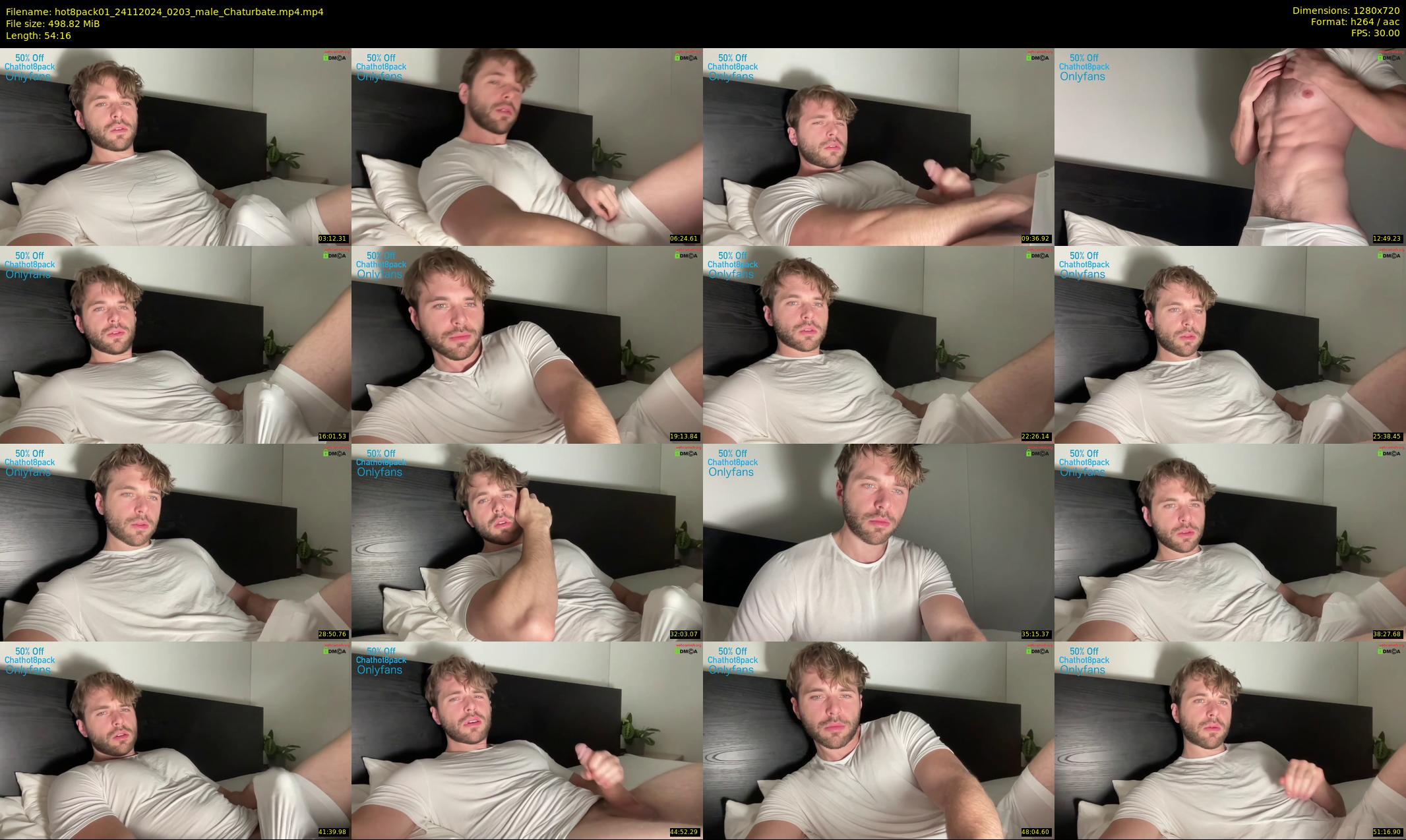hot8pack01 — 55 minute Chaturbate male cam show recording, 720p, Nov 24, 2024