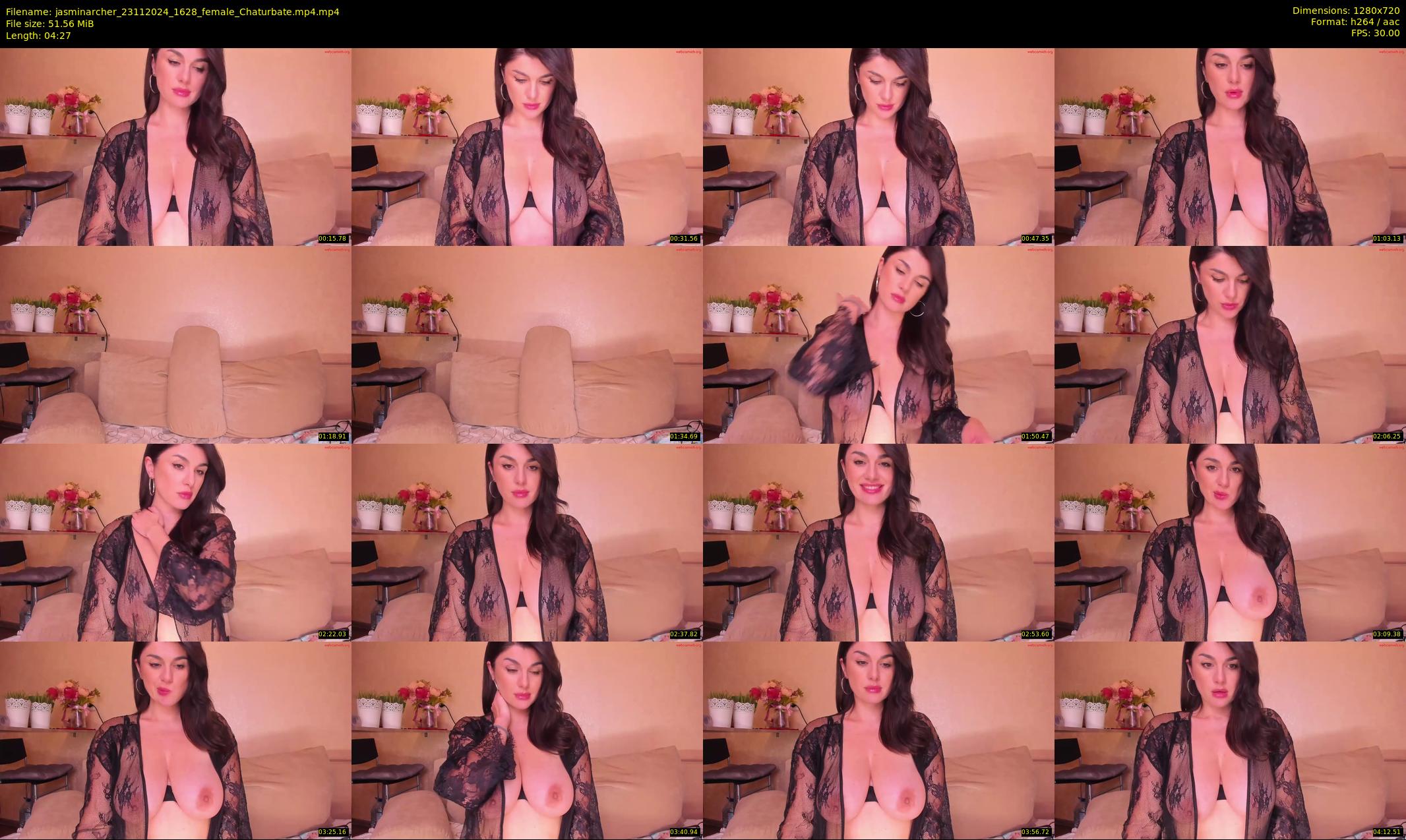 jasminarcher — 5 minute Chaturbate female cam show recording, 720p, Nov 23, 2024