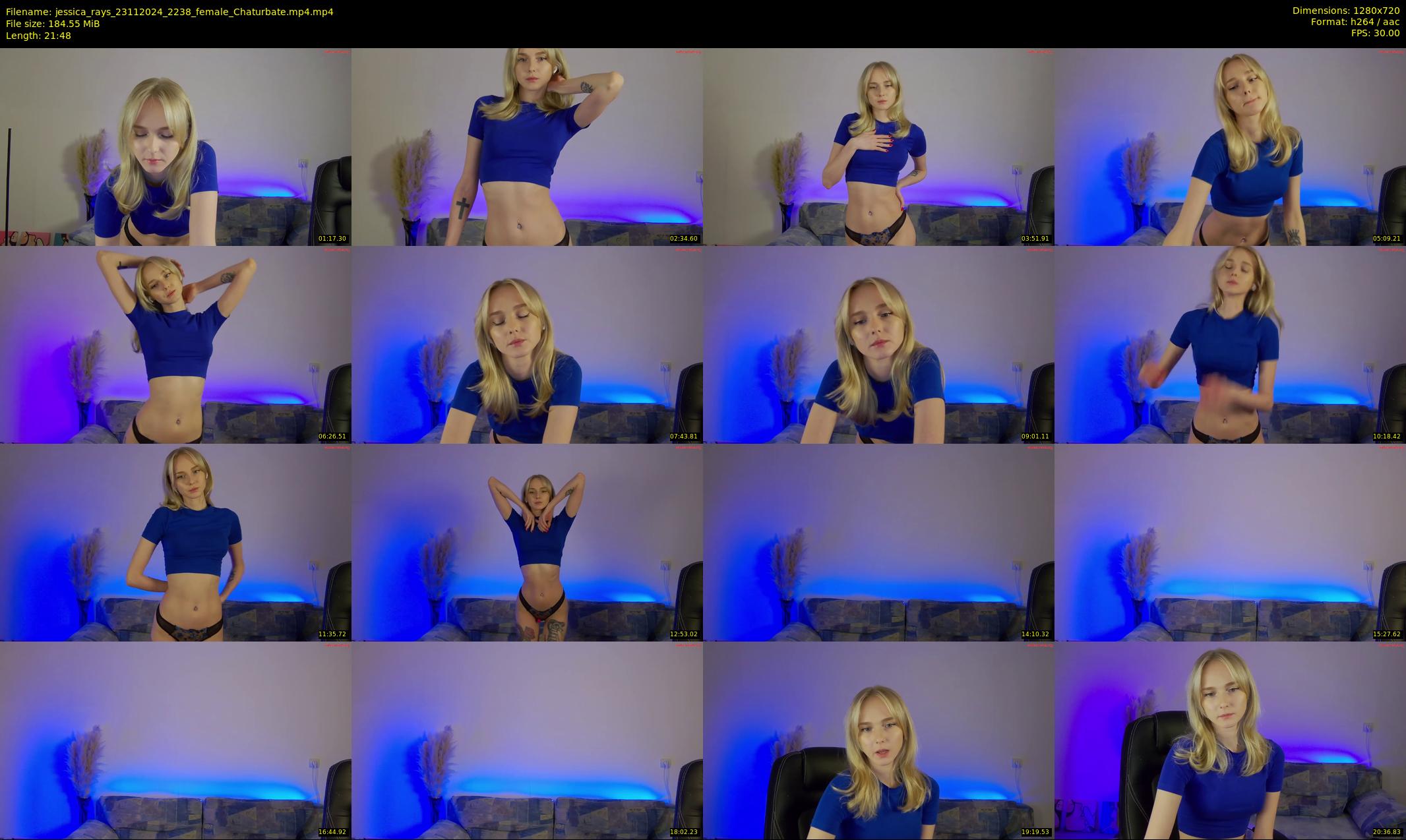 jessica_rays — 22 minute Chaturbate couple cam show recording, 720p, Nov 23, 2024