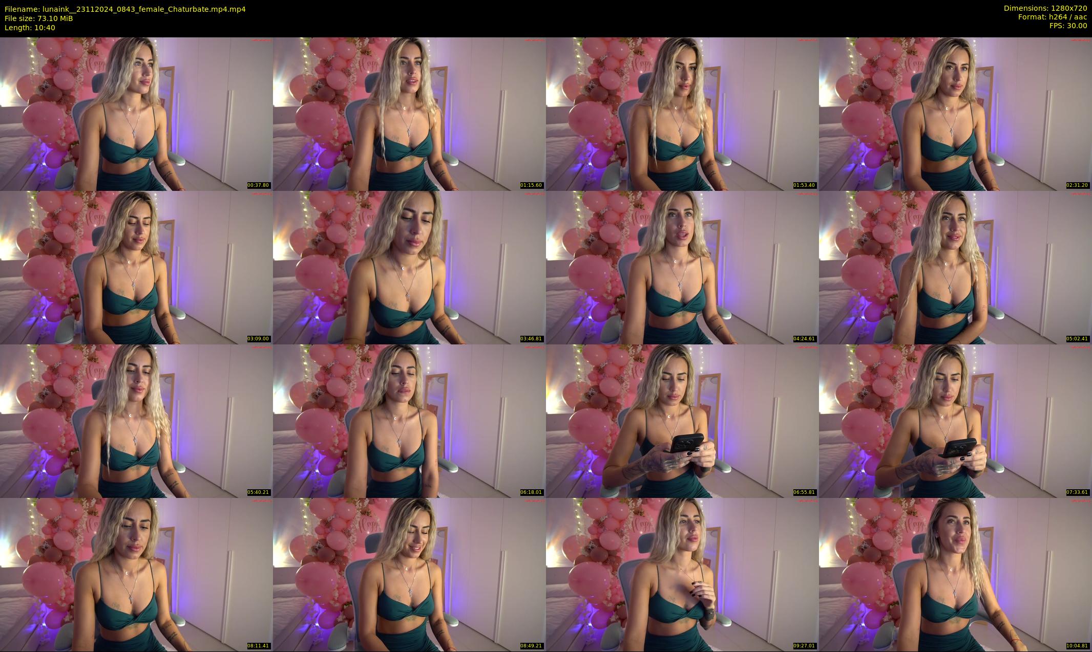 lunaink_ — 11 minute Chaturbate female cam show recording, 720p, Nov 23, 2024