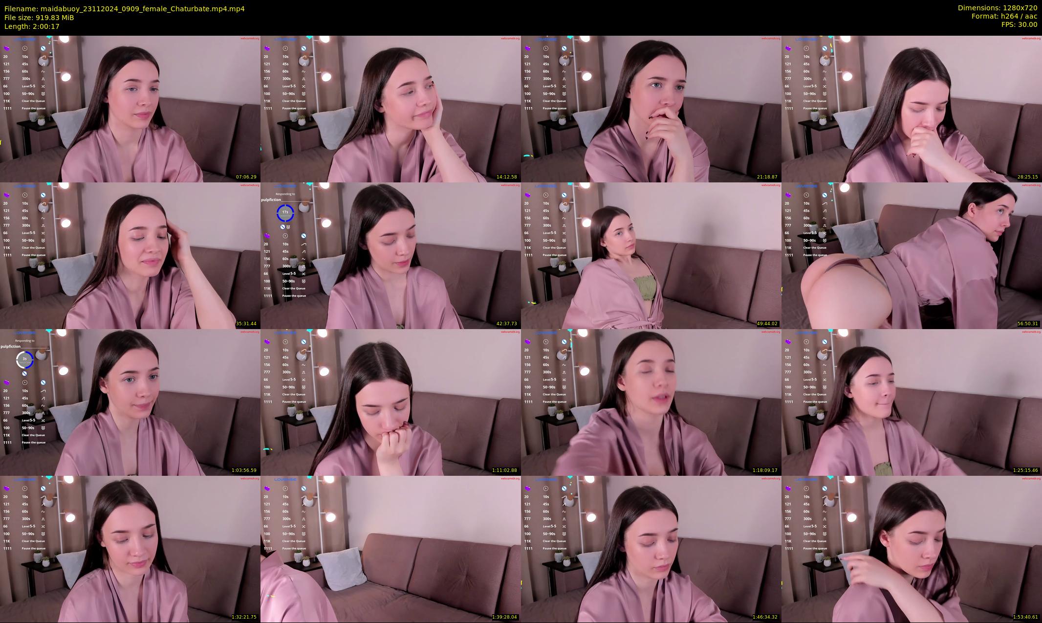 maidabuoy — 121 minute Chaturbate female cam show recording, 720p, Nov 23, 2024