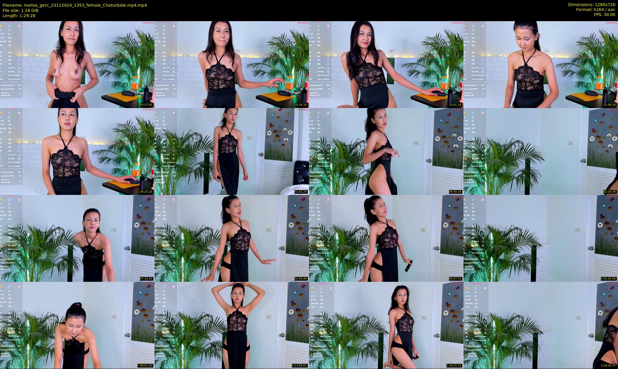 melisa_gerc — 90 minute Chaturbate female cam show recording, 720p, Nov 23, 2024
