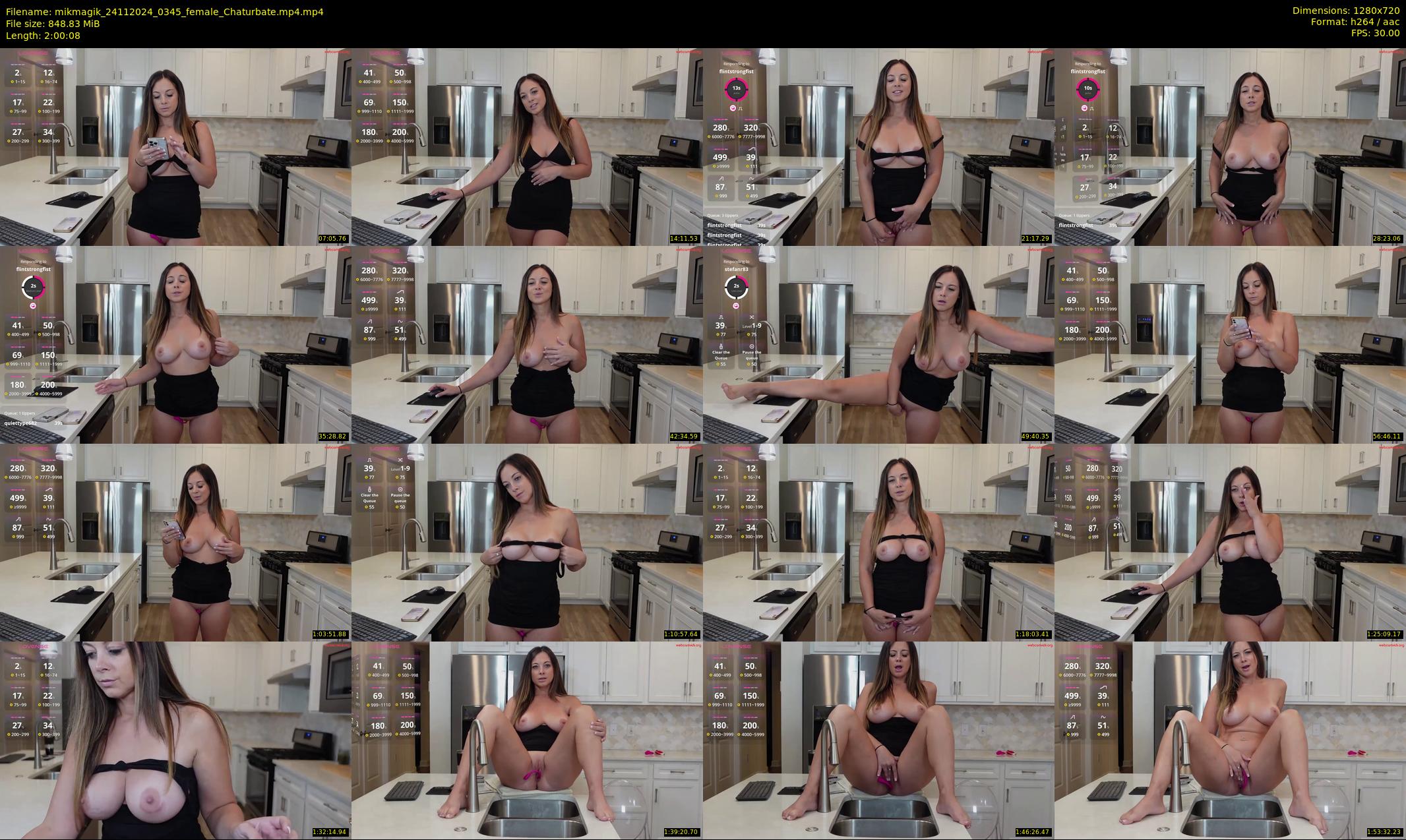 mikmagik — 121 minute Chaturbate female cam show recording, 720p, Nov 24, 2024