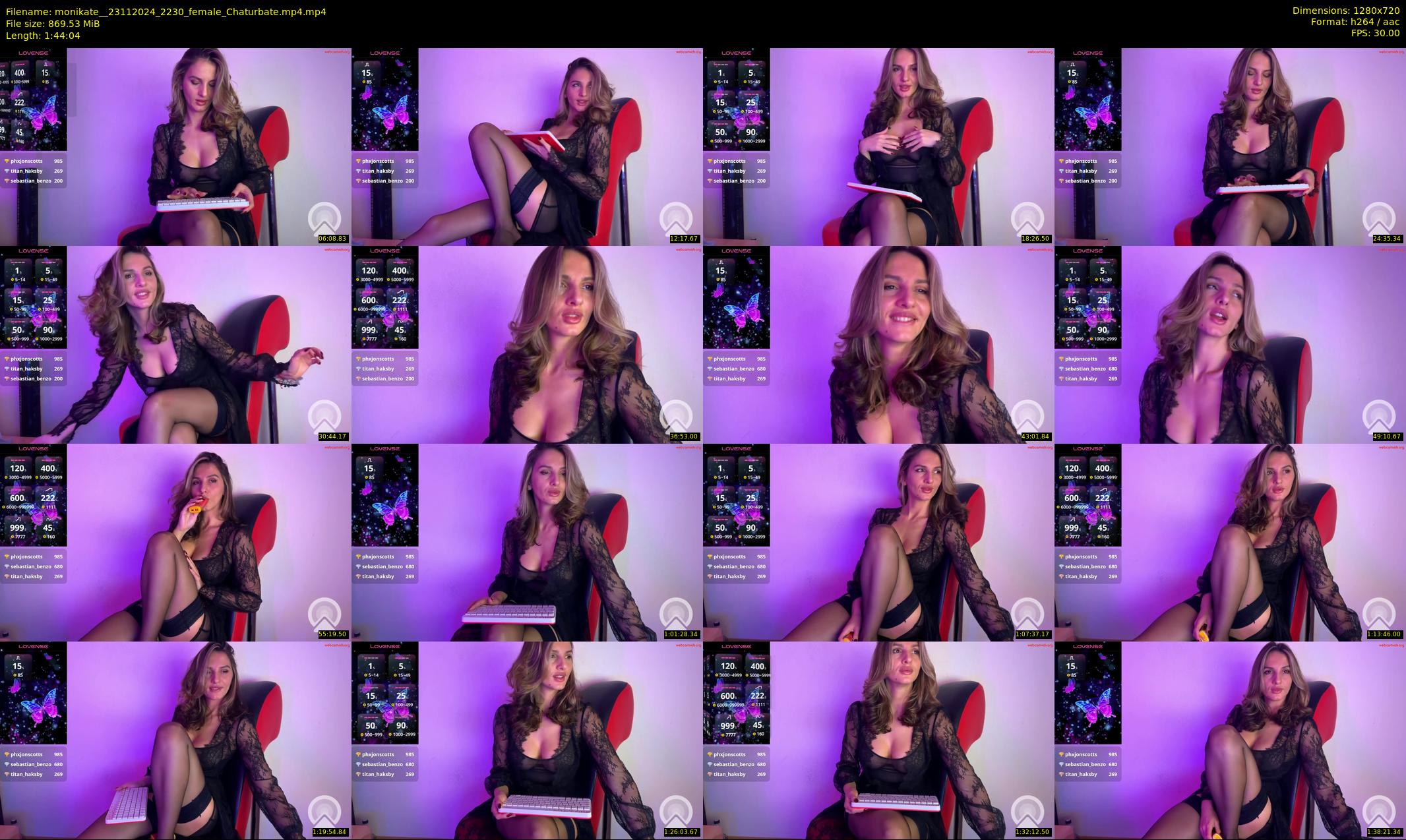 monikate_ — 105 minute Chaturbate couple cam show recording, 720p, Nov 23, 2024