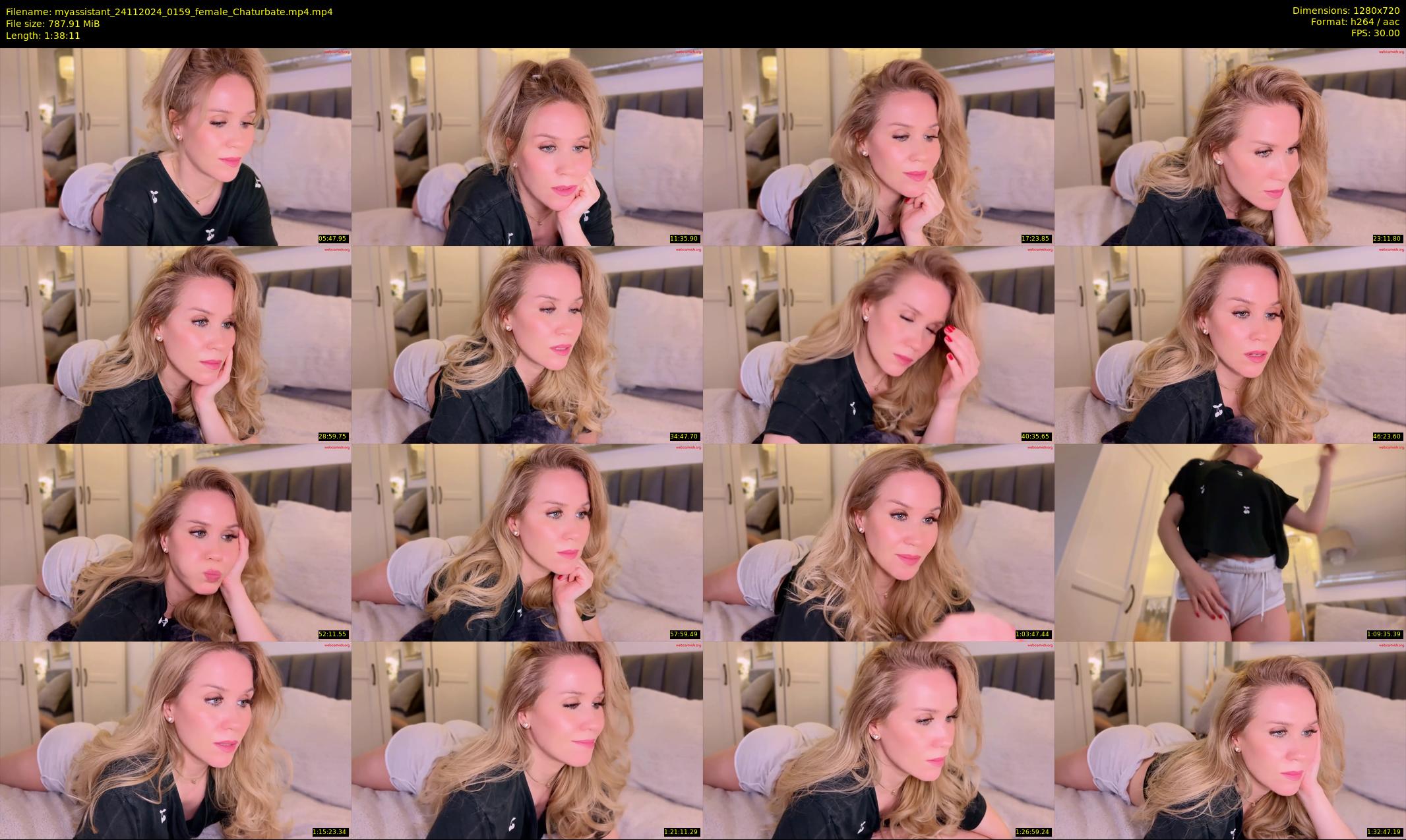 myassistant — 99 minute Chaturbate female cam show recording, 720p, Nov 24, 2024