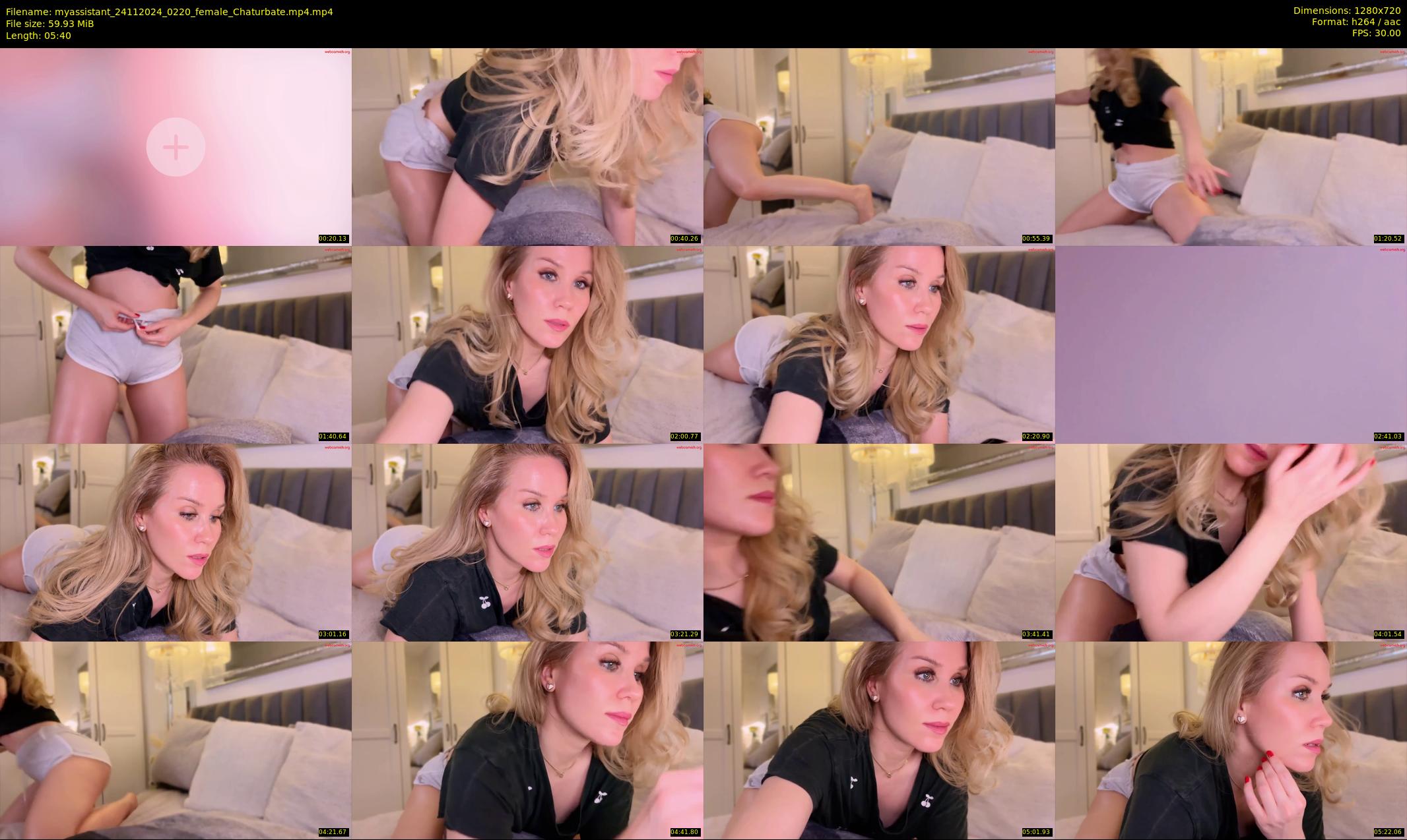 myassistant — 6 minute Chaturbate female cam show recording, 720p, Nov 24, 2024