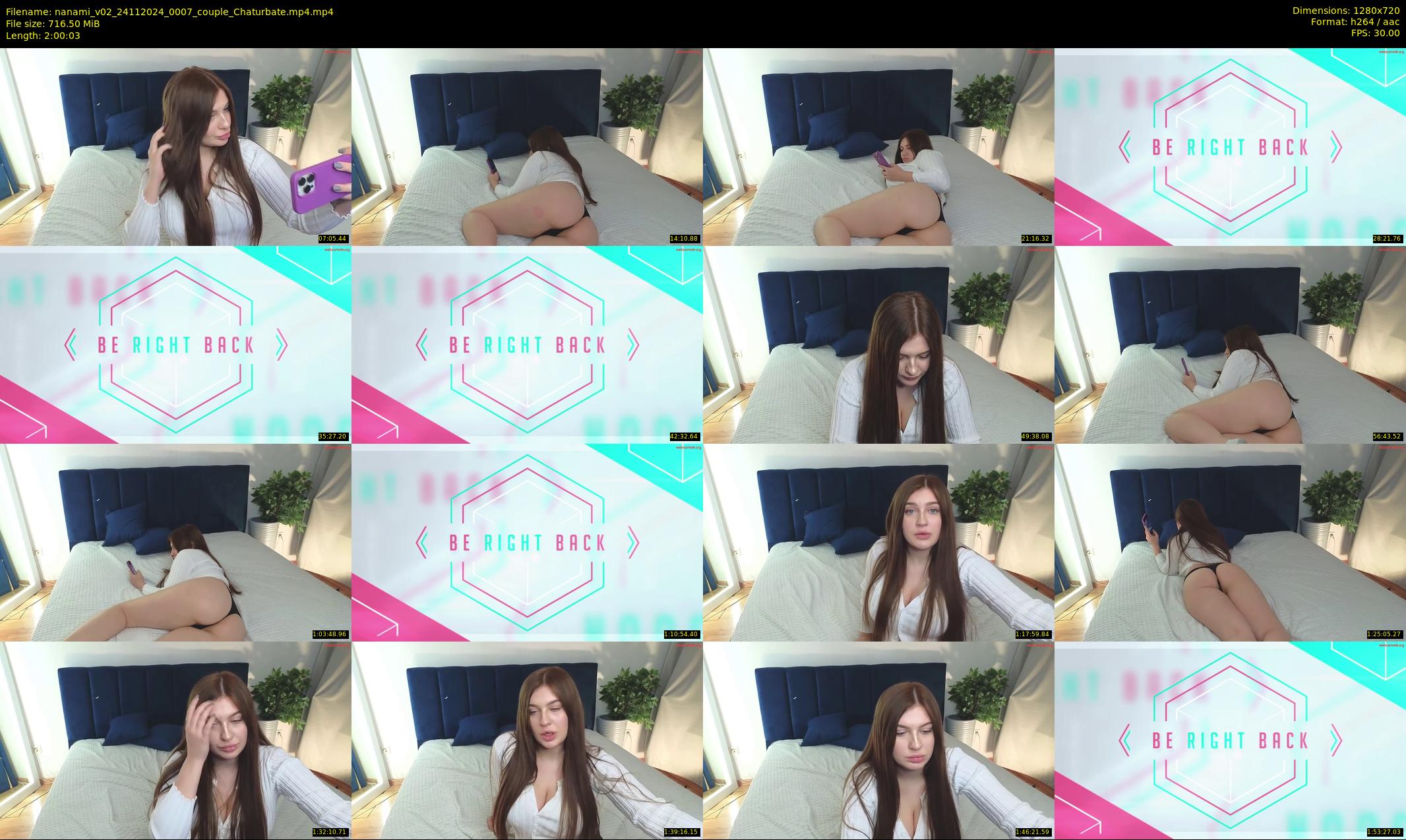 nanami_v02 — 121 minute Chaturbate couple cam show recording, 720p, Nov 24, 2024