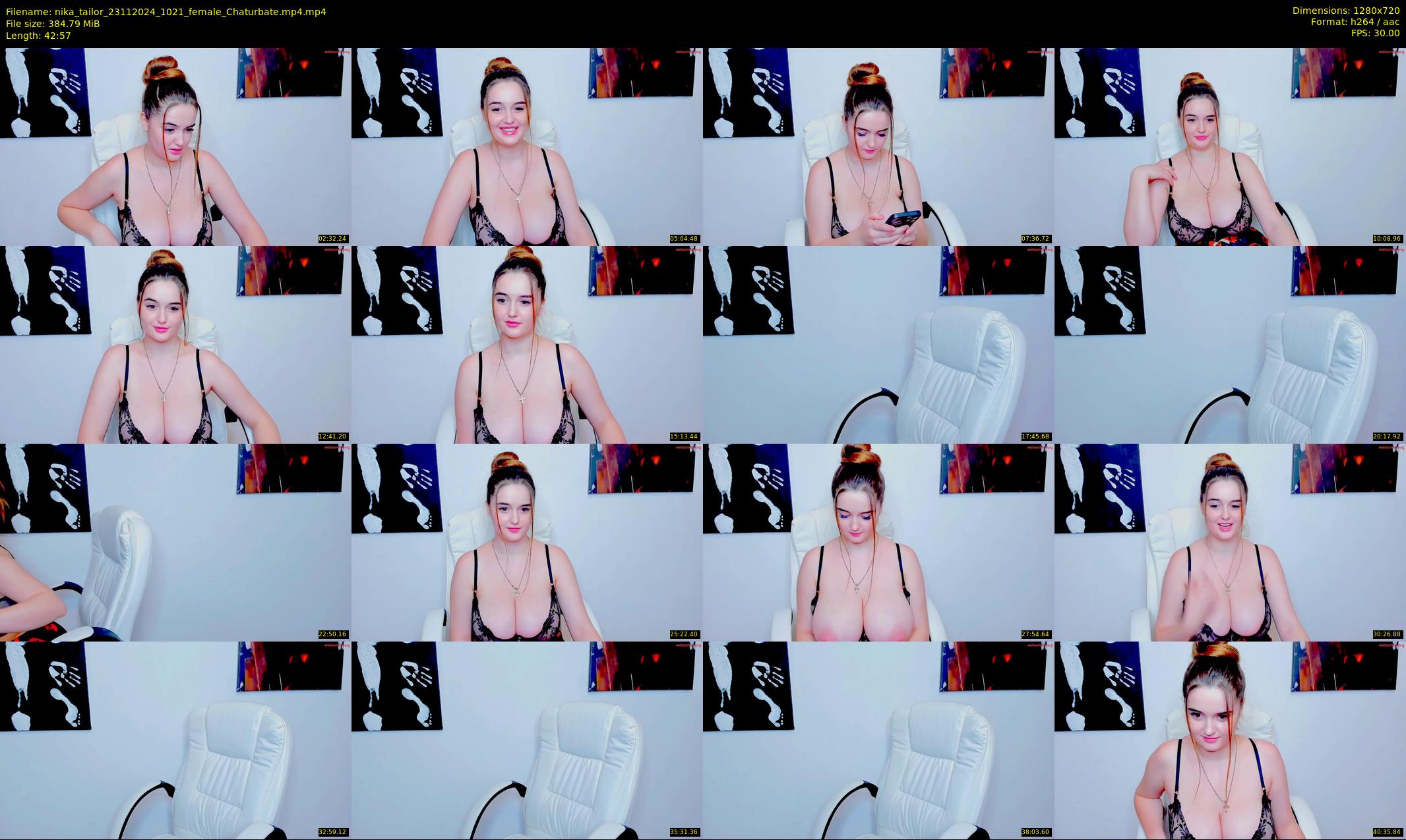 nika_tailor — 43 minute Chaturbate female cam show recording, 720p, Nov 23, 2024