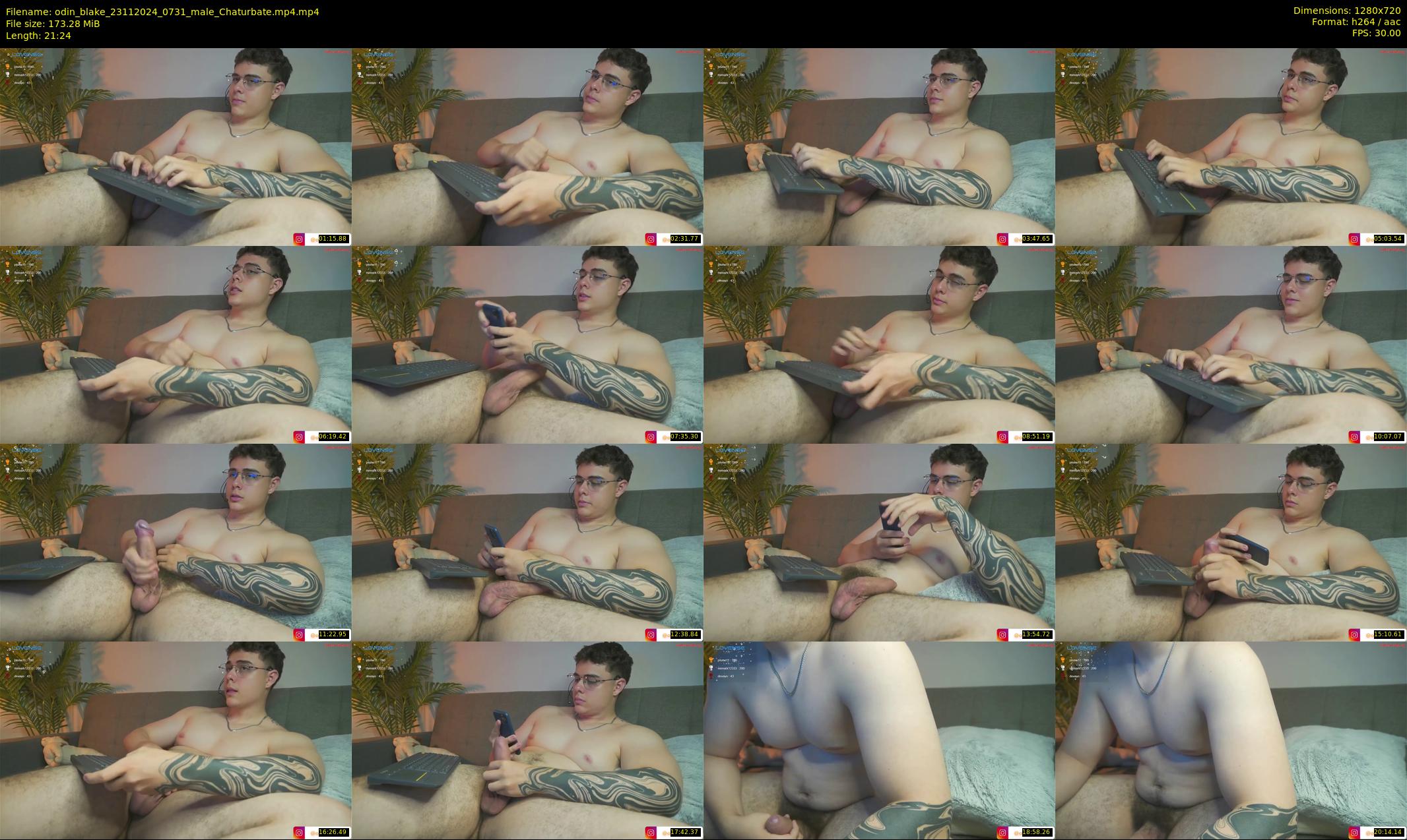 odin_blake — 22 minute Chaturbate male cam show recording, 720p, Nov 23, 2024