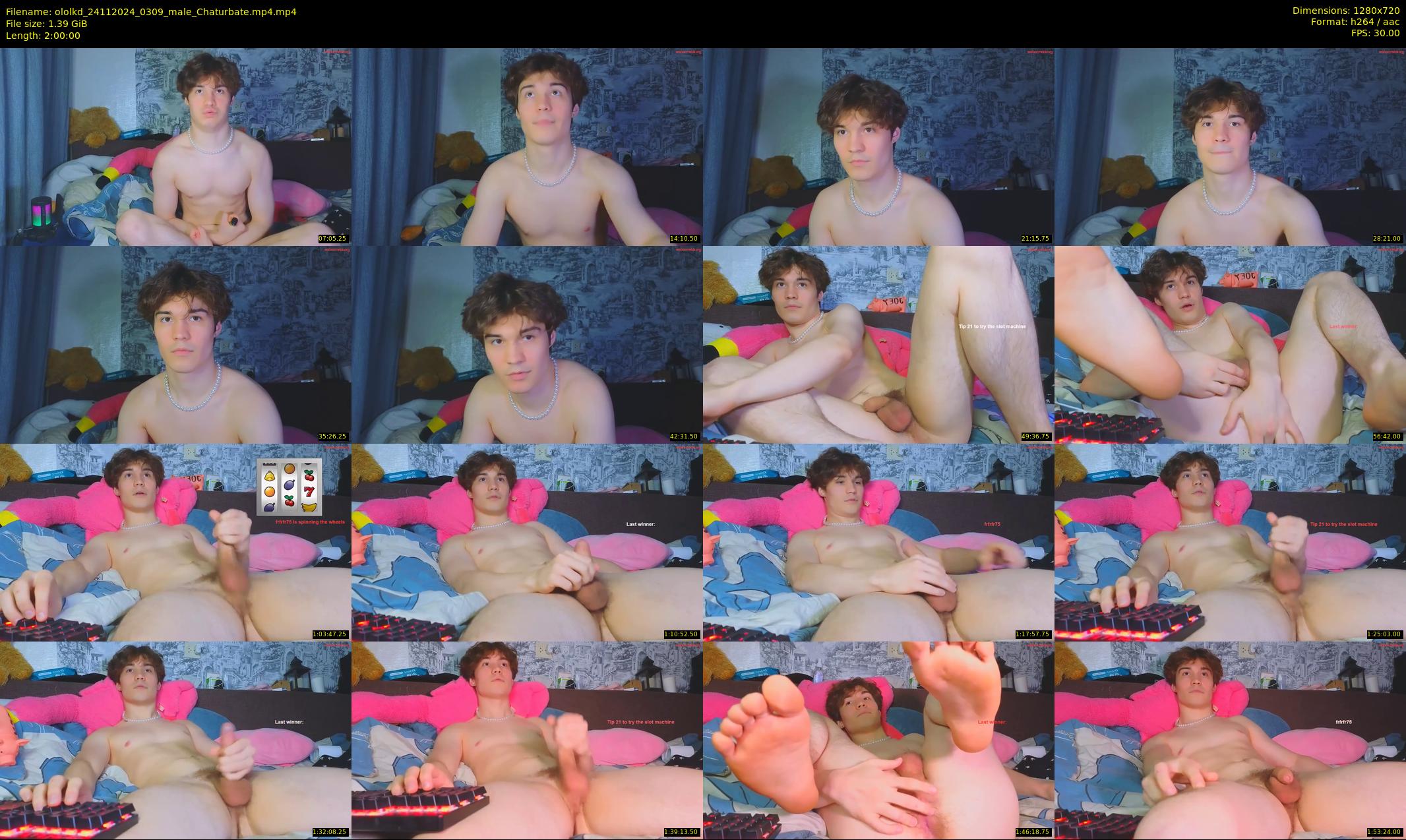 ololkd — 120 minute Chaturbate male cam show recording, 720p, Nov 24, 2024
