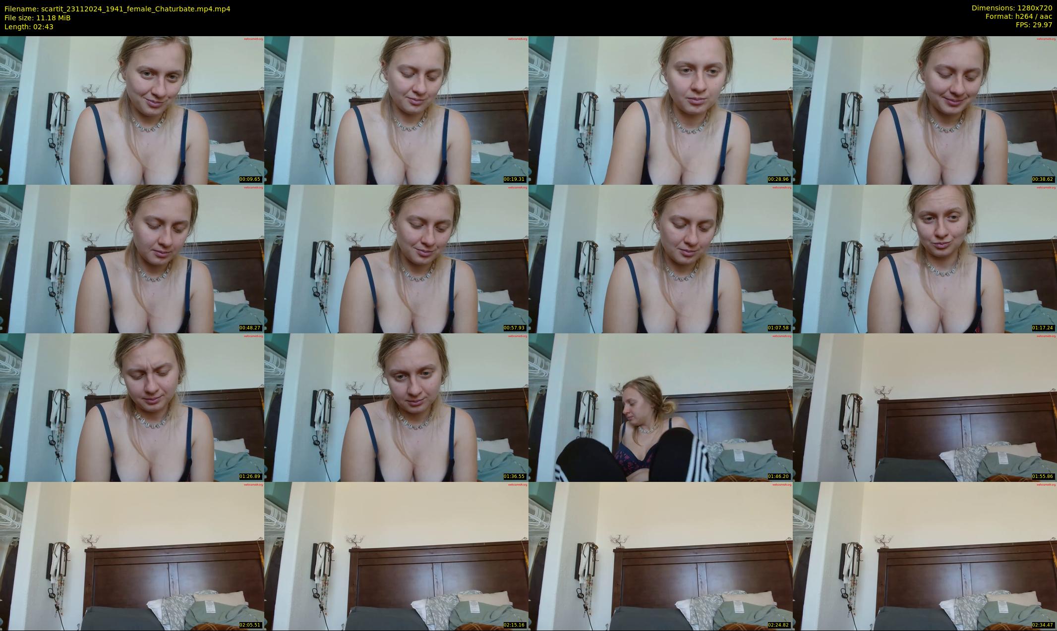 scartit — 3 minute Chaturbate female cam show recording, 720p, Nov 23, 2024
