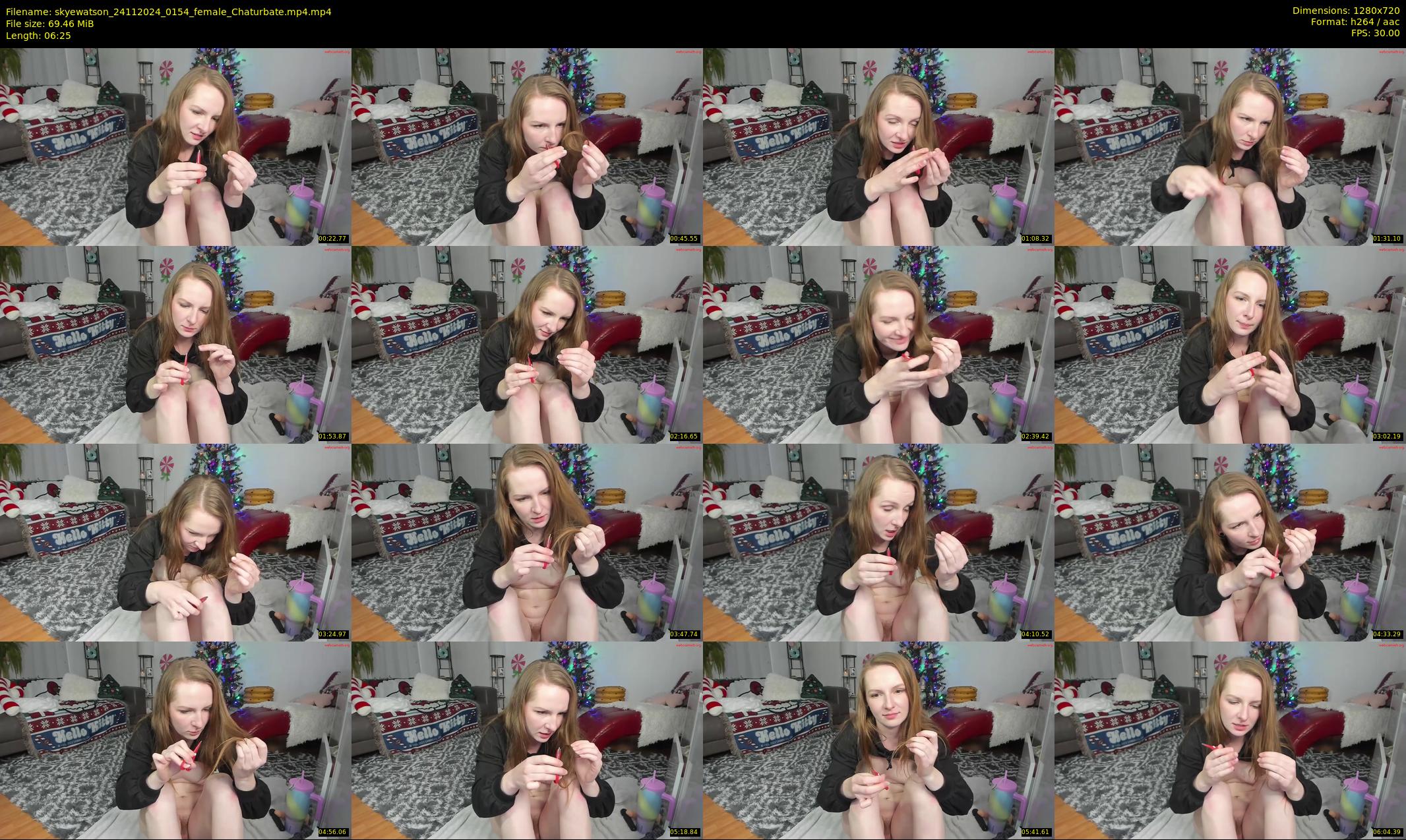 skyewatson — 7 minute Chaturbate female cam show recording, 720p, Nov 24, 2024