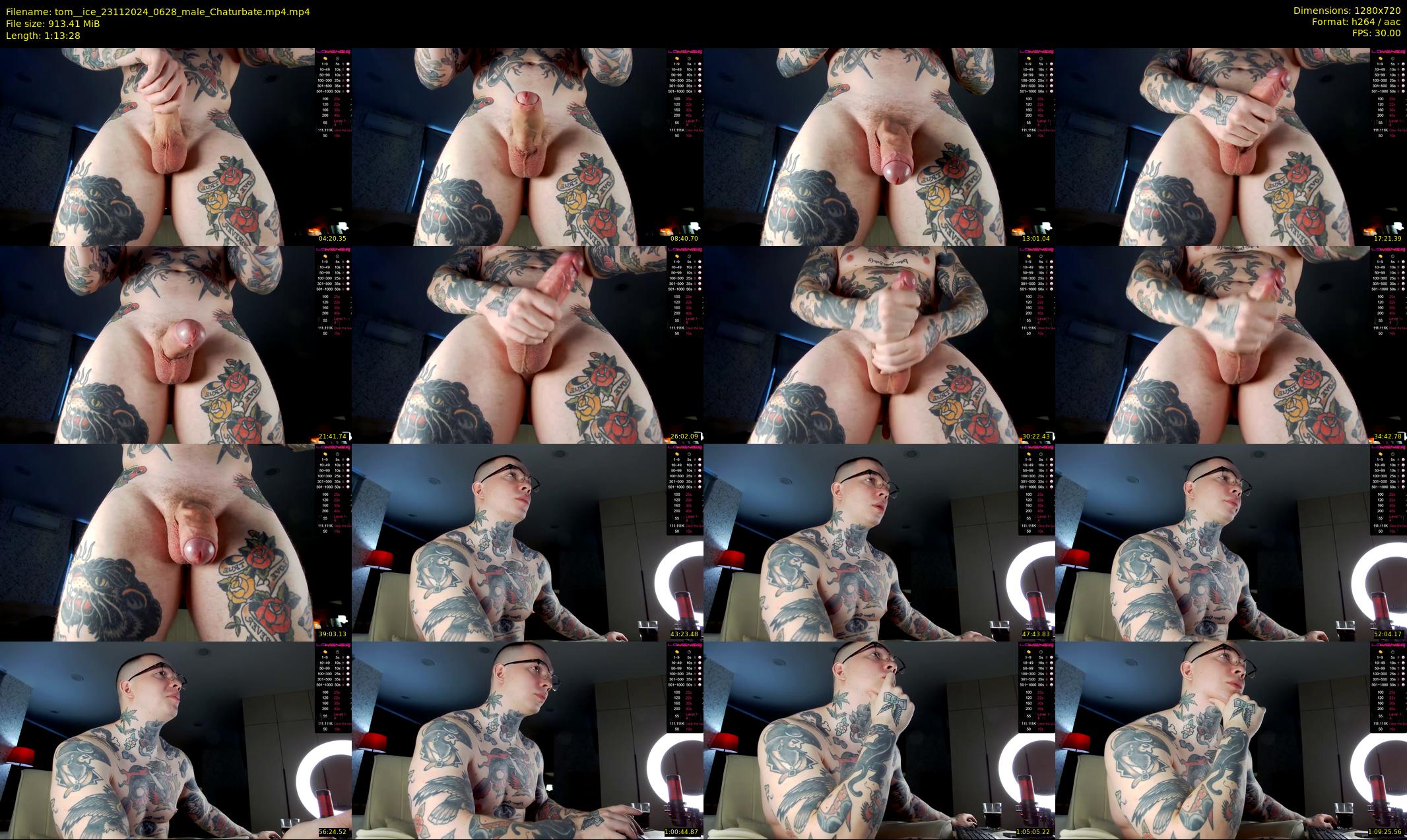 tom__ice — 74 minute Chaturbate male cam show recording, 720p, Nov 23, 2024