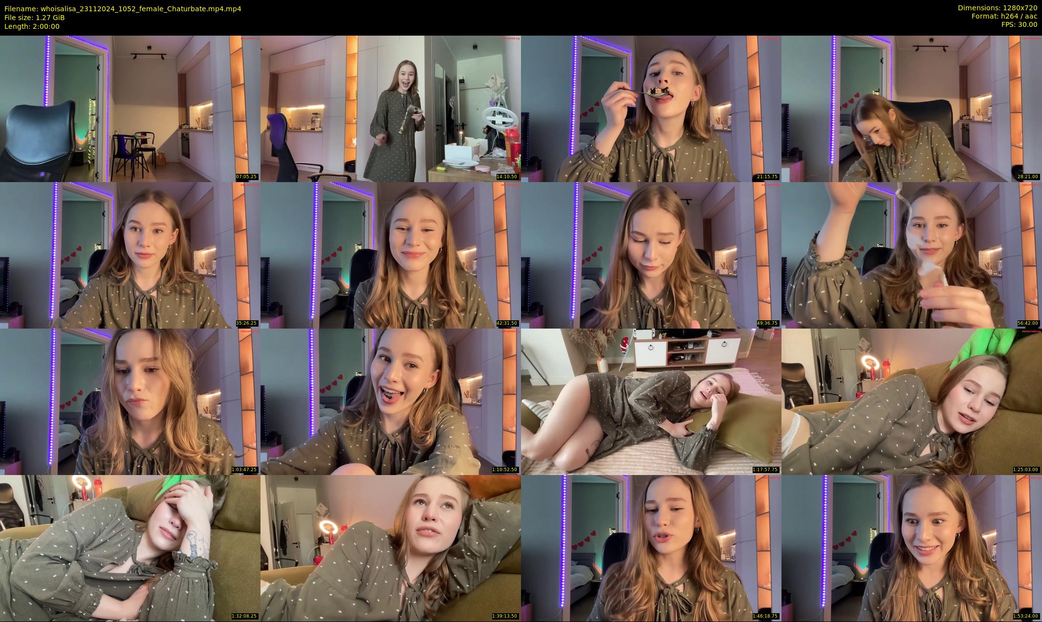 whoisalisa — 120 minute Chaturbate female cam show recording, 720p, Nov 23, 2024