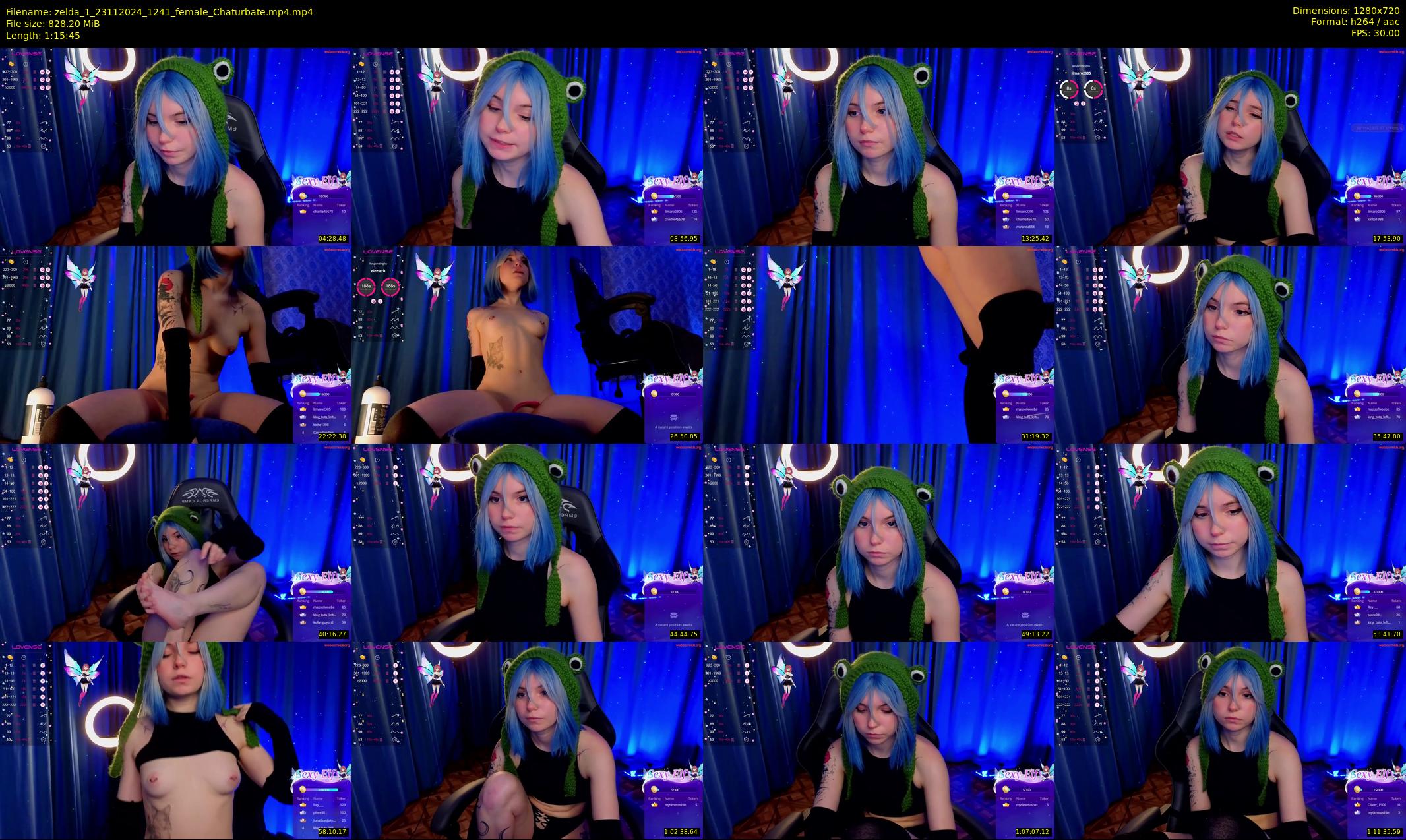zelda_1 — 76 minute Chaturbate female cam show recording, 720p, Nov 23, 2024