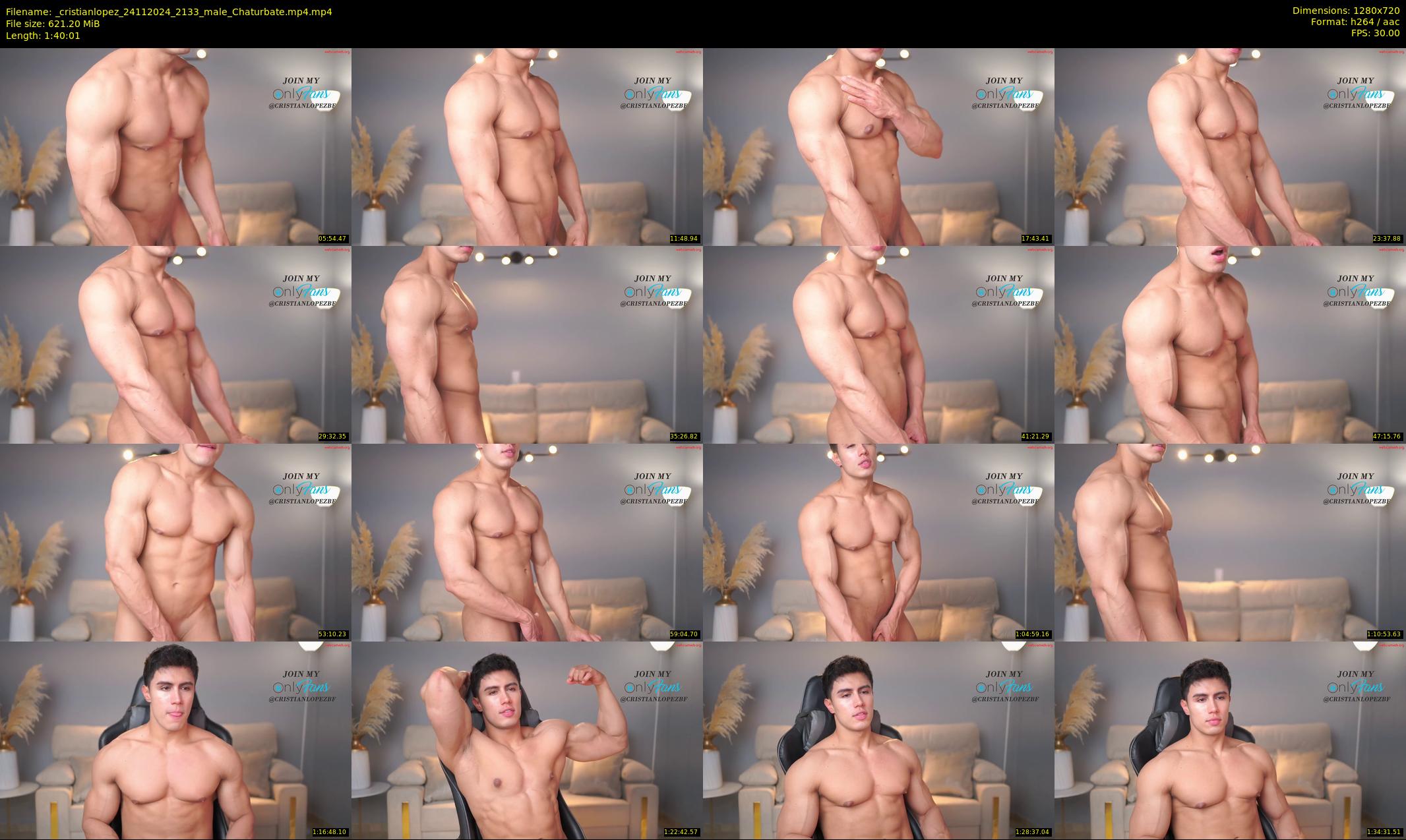 _cristianlopez — 101 minute Chaturbate male cam show recording, 720p, Nov 24, 2024