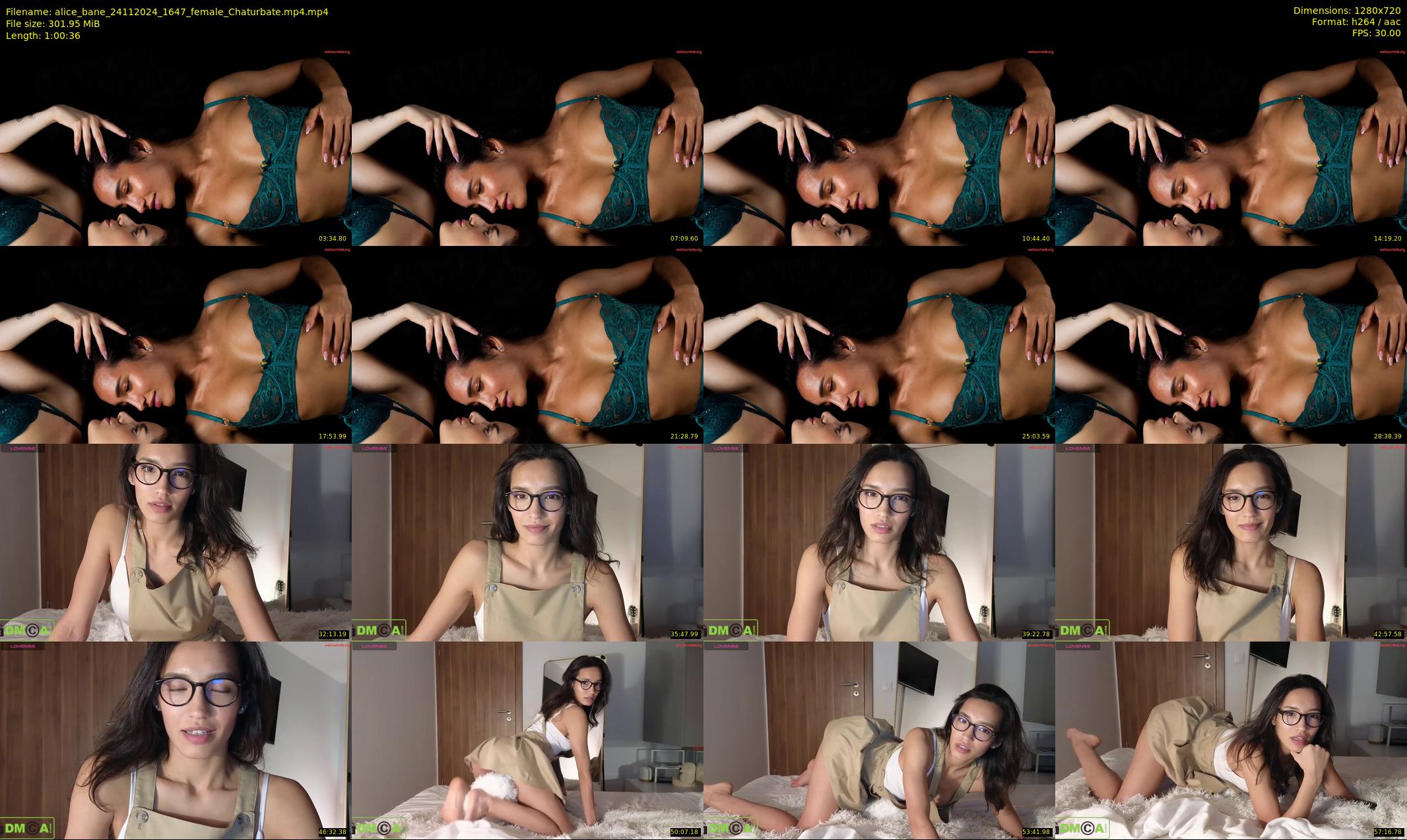 alice_bane — 61 minute Chaturbate female cam show recording, 720p, Nov 24, 2024