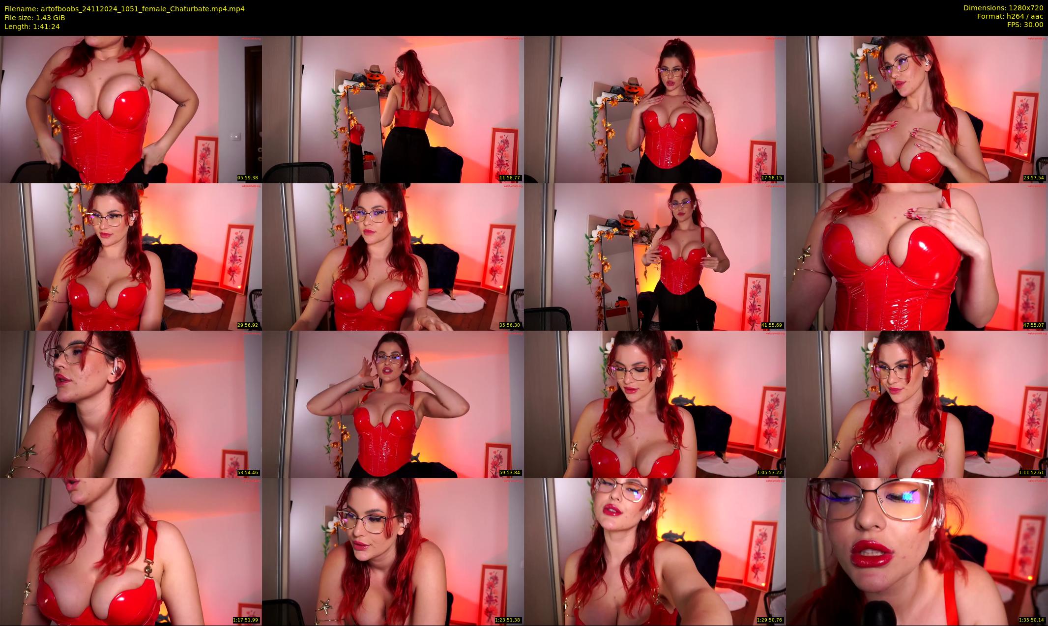 artofboobs — 102 minute Chaturbate female cam show recording, 720p, Nov 24, 2024