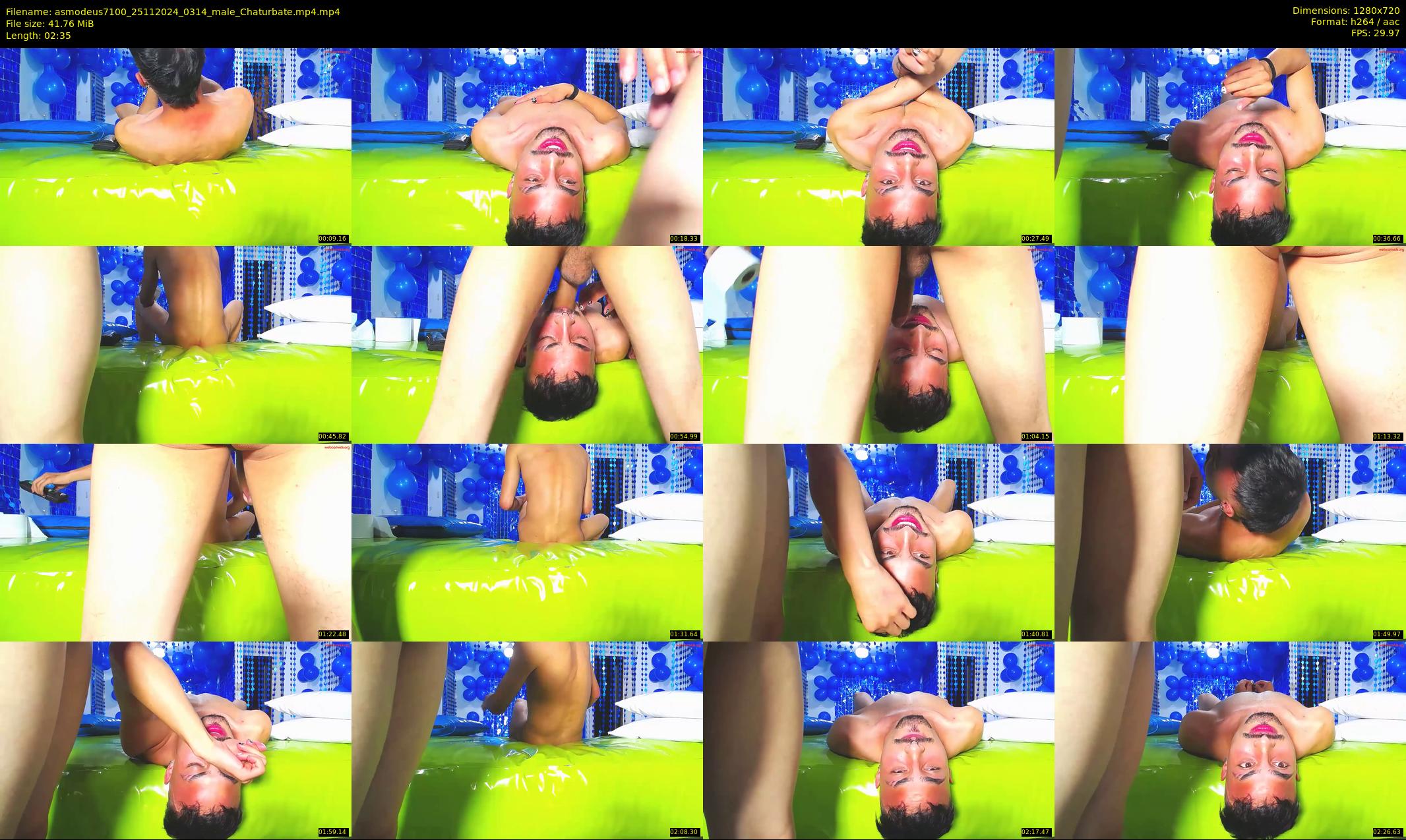 asmodeus7100 — 3 minute Chaturbate male cam show recording, 720p, Nov 25, 2024