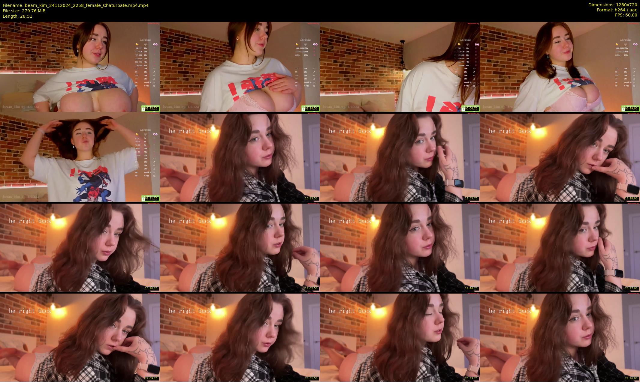 beam_kim — 29 minute Chaturbate female cam show recording, 720p, Nov 24, 2024