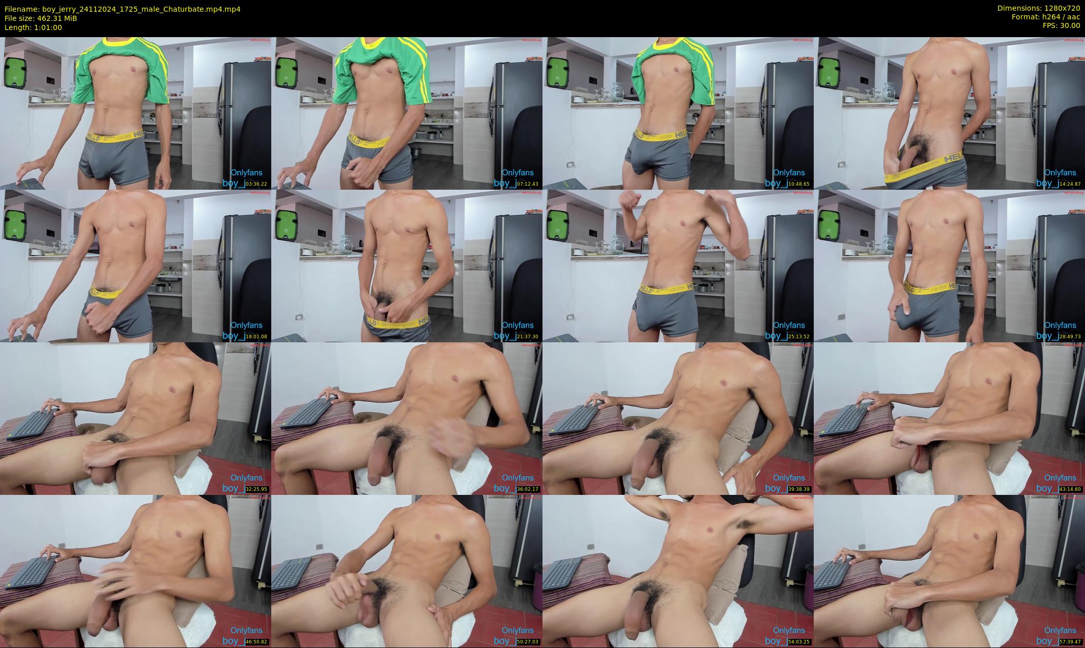 boy_jerry — 61 minute Chaturbate male cam show recording, 720p, Nov 24, 2024