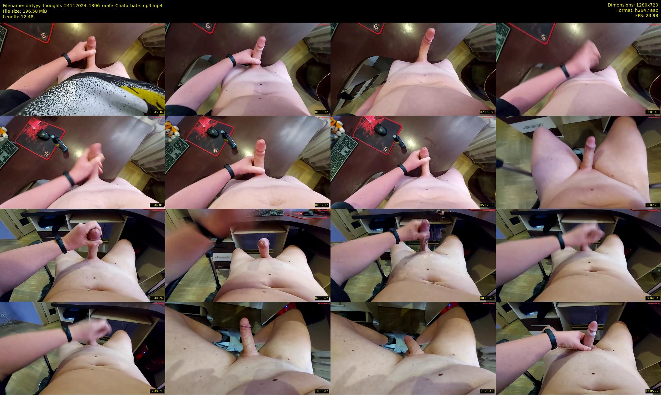 dirtyyy_thoughts — 13 minute Chaturbate male cam show recording, 720p, Nov 24, 2024