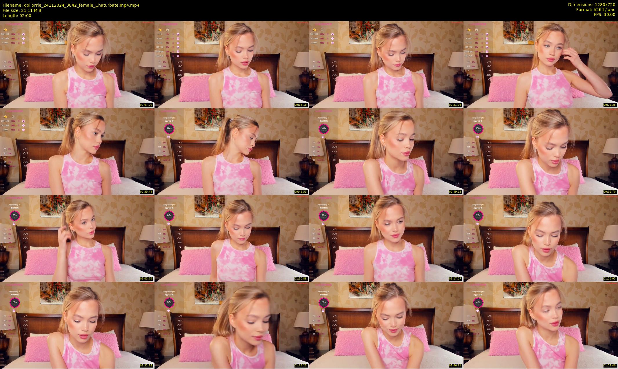 dollorrie — 2 minute Chaturbate couple cam show recording, 720p, Nov 24, 2024