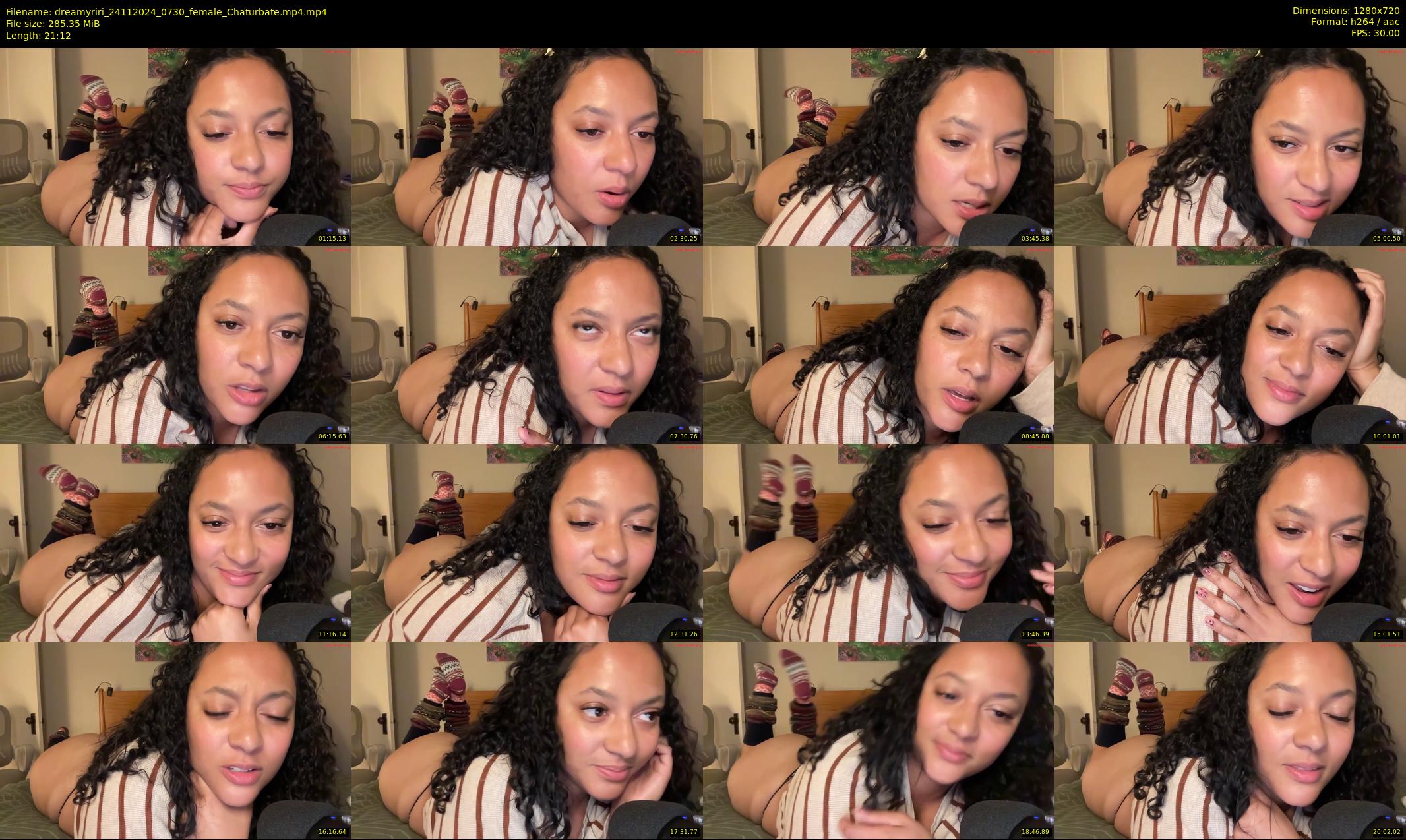 dreamyriri — 22 minute Chaturbate female cam show recording, 720p, Nov 24, 2024