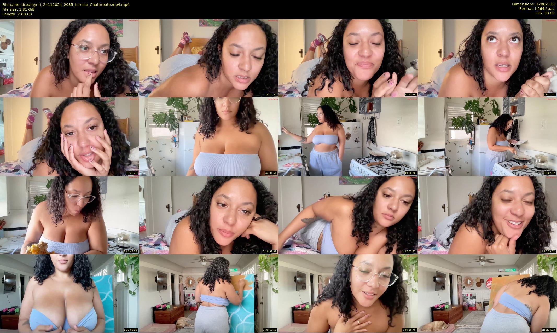 dreamyriri — 120 minute Chaturbate female cam show recording, 720p, Nov 24, 2024