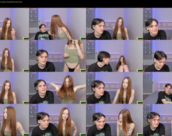 eshcka — 37 minute Chaturbate couple cam show recording, 720p, Nov 24, 2024