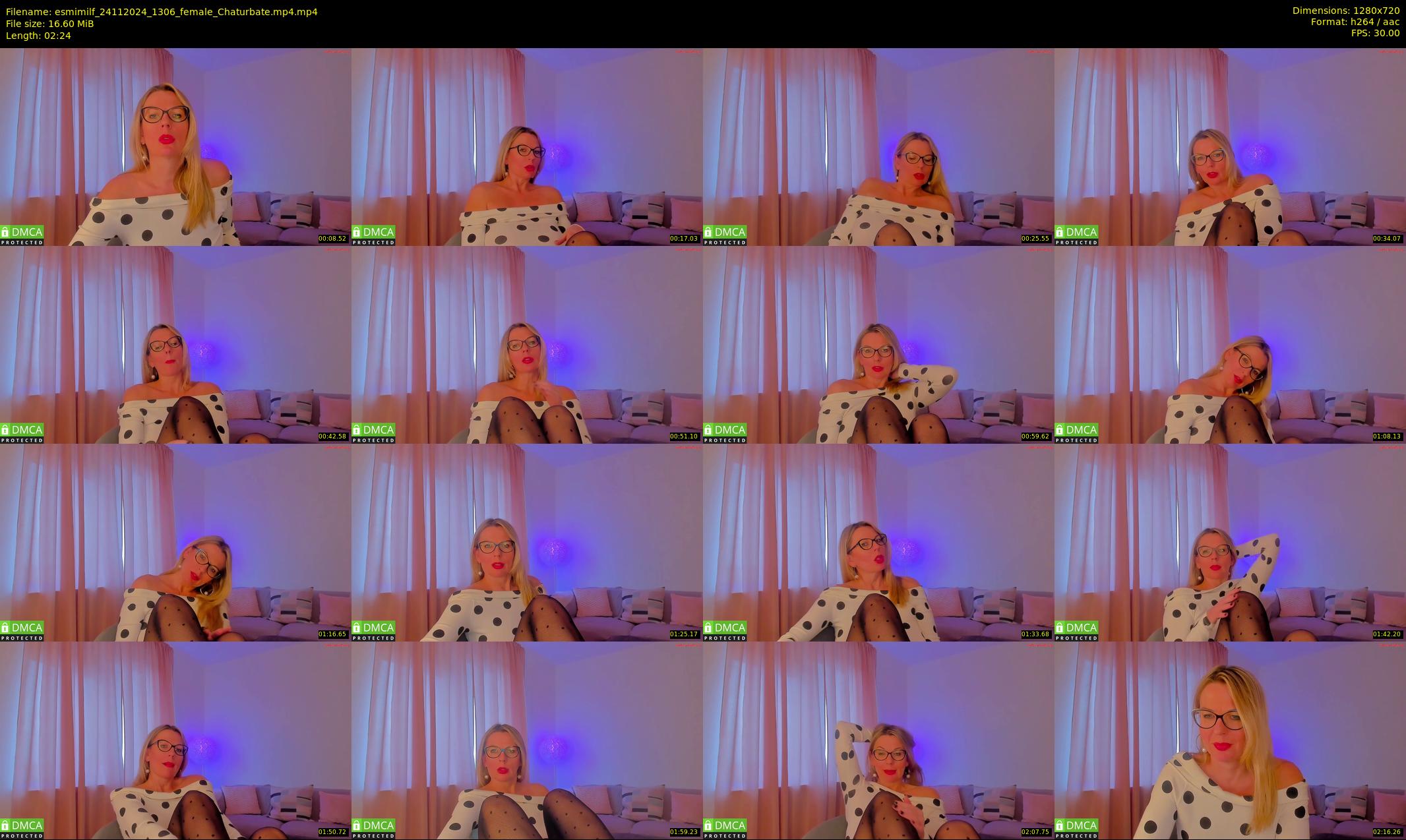 esmimilf — 3 minute Chaturbate female cam show recording, 720p, Nov 24, 2024