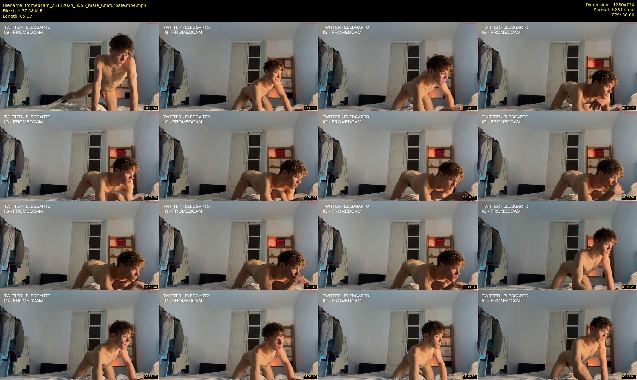fromedcam — 6 minute Chaturbate male cam show recording, 720p, Nov 25, 2024