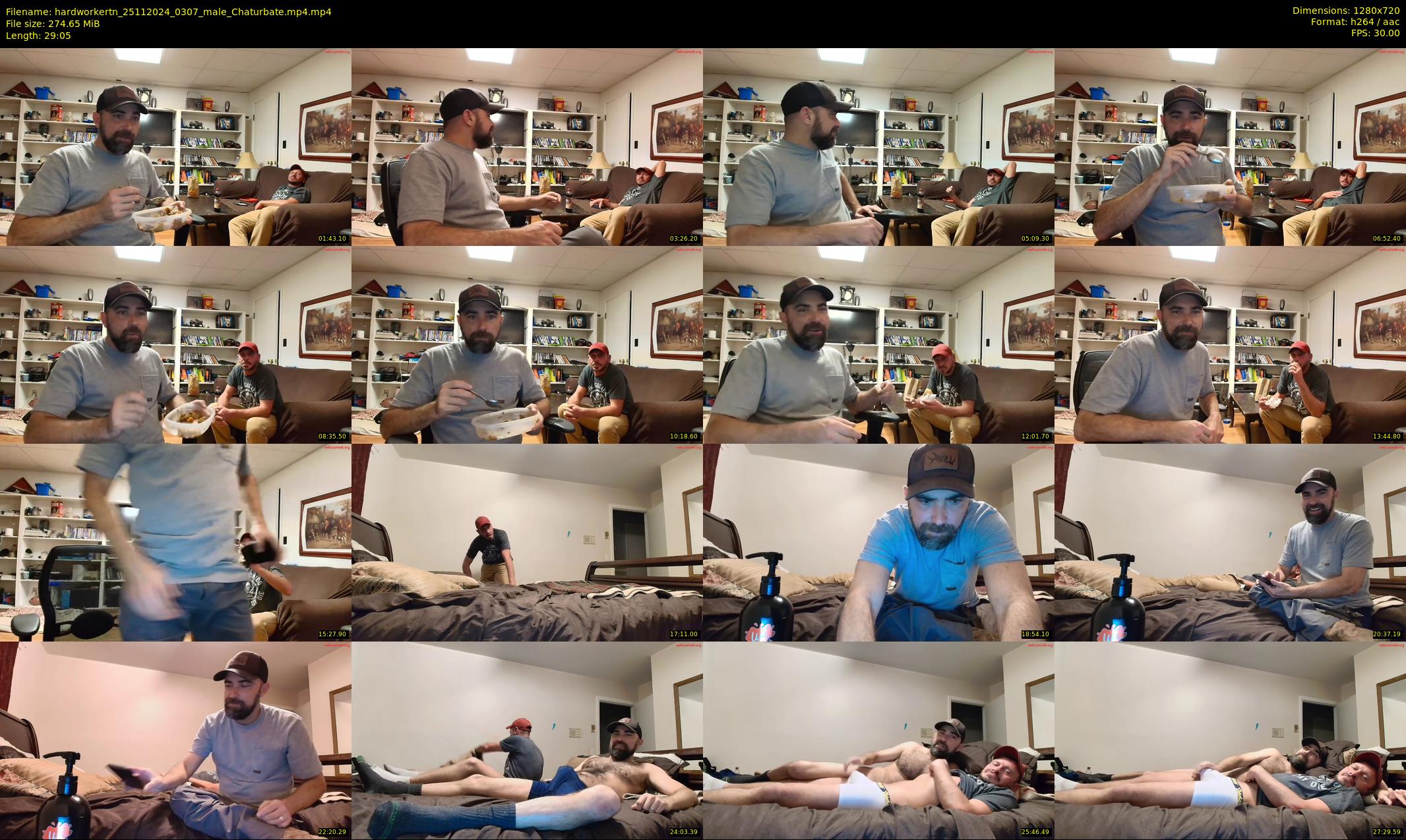 hardworkertn — 30 minute Chaturbate male cam show recording, 720p, Nov 25, 2024