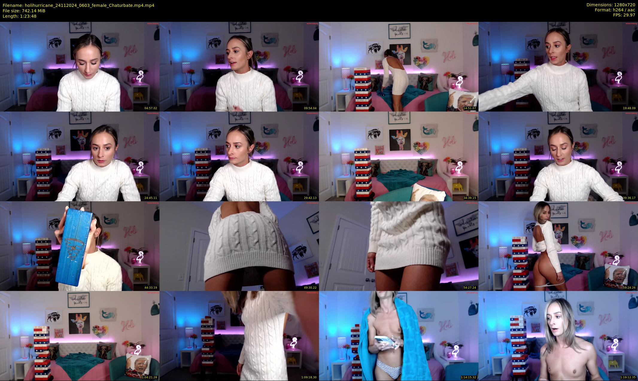 holihurricane — 84 minute Chaturbate female cam show recording, 720p, Nov 24, 2024